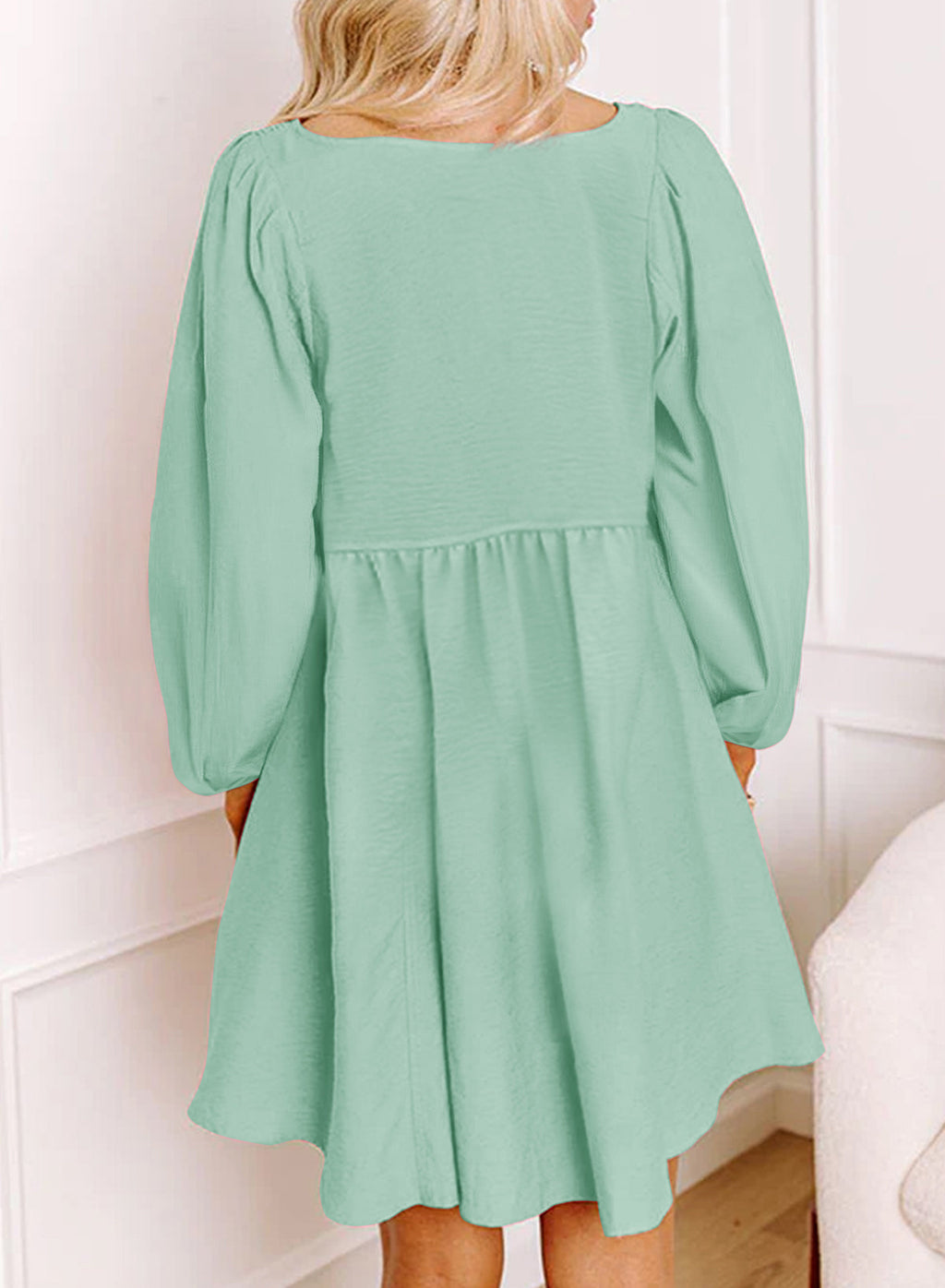 Dokotoo Fall Dresses for Women 2026 Casual Long Sleeve Mini Dress