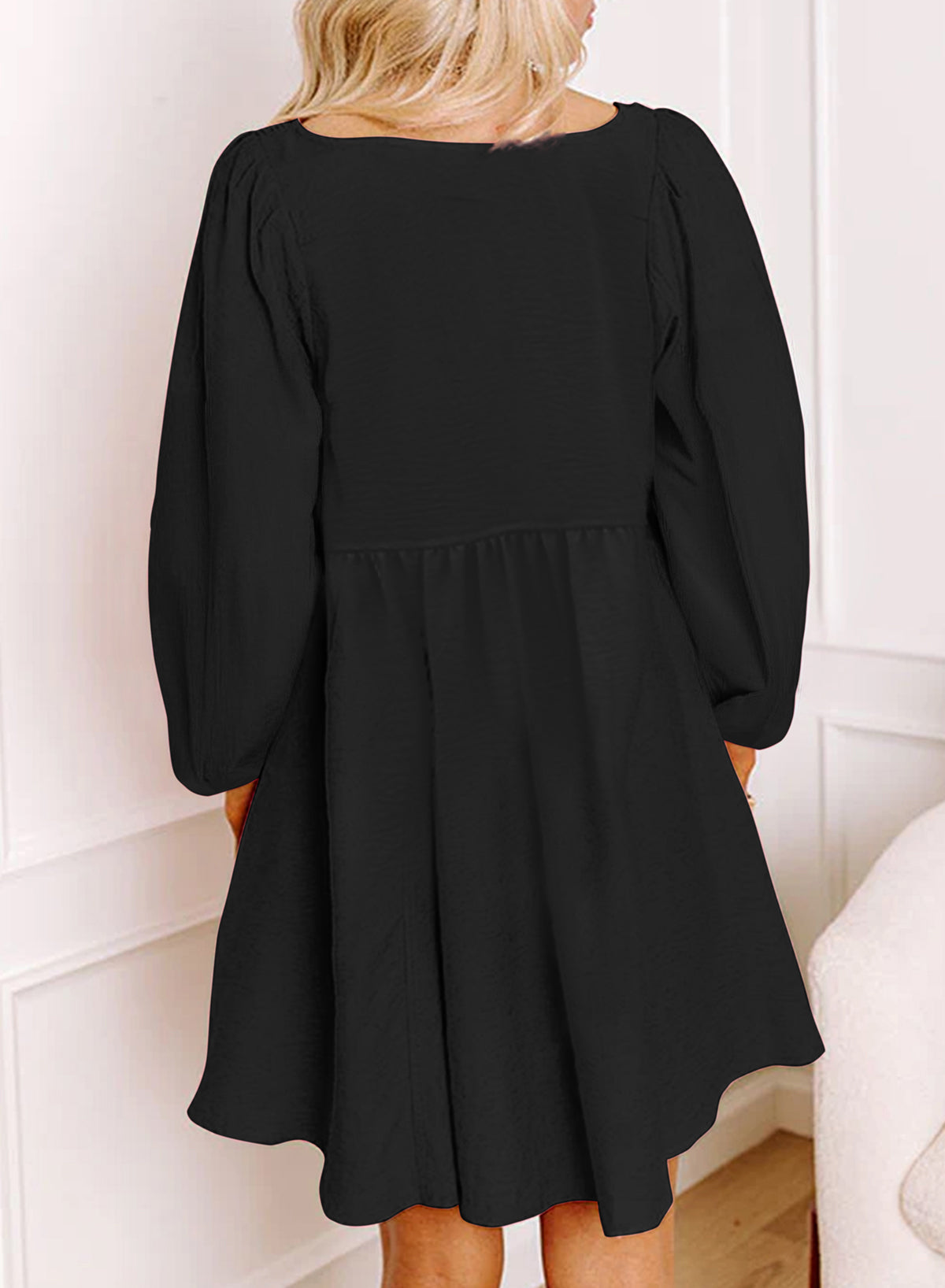 Dokotoo Fall Dresses for Women 2026 Casual Long Sleeve Mini Dress