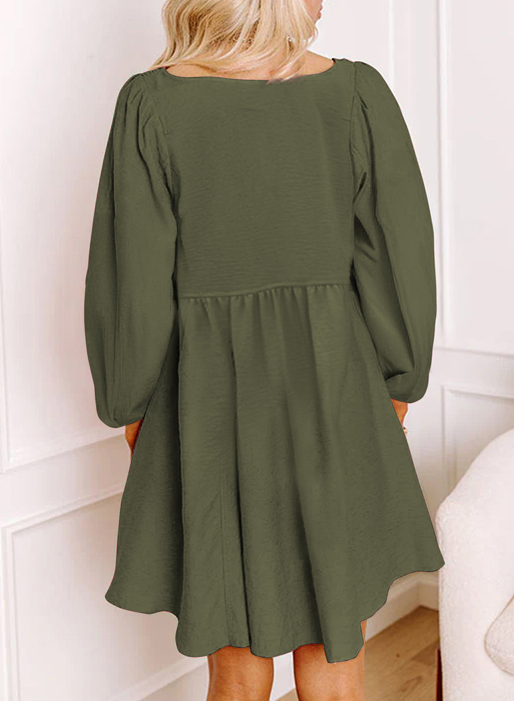 Dokotoo Fall Dresses for Women 2026 Casual Long Sleeve Mini Dress