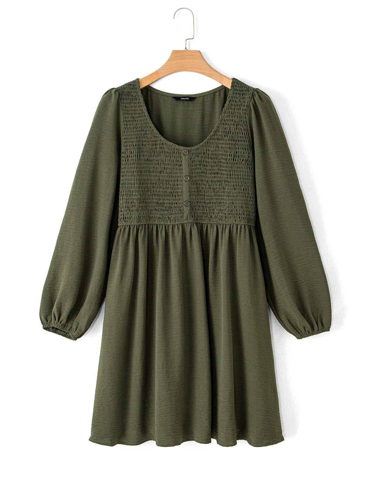 Dokotoo Fall Dresses for Women 2026 Casual Long Sleeve Mini Dress