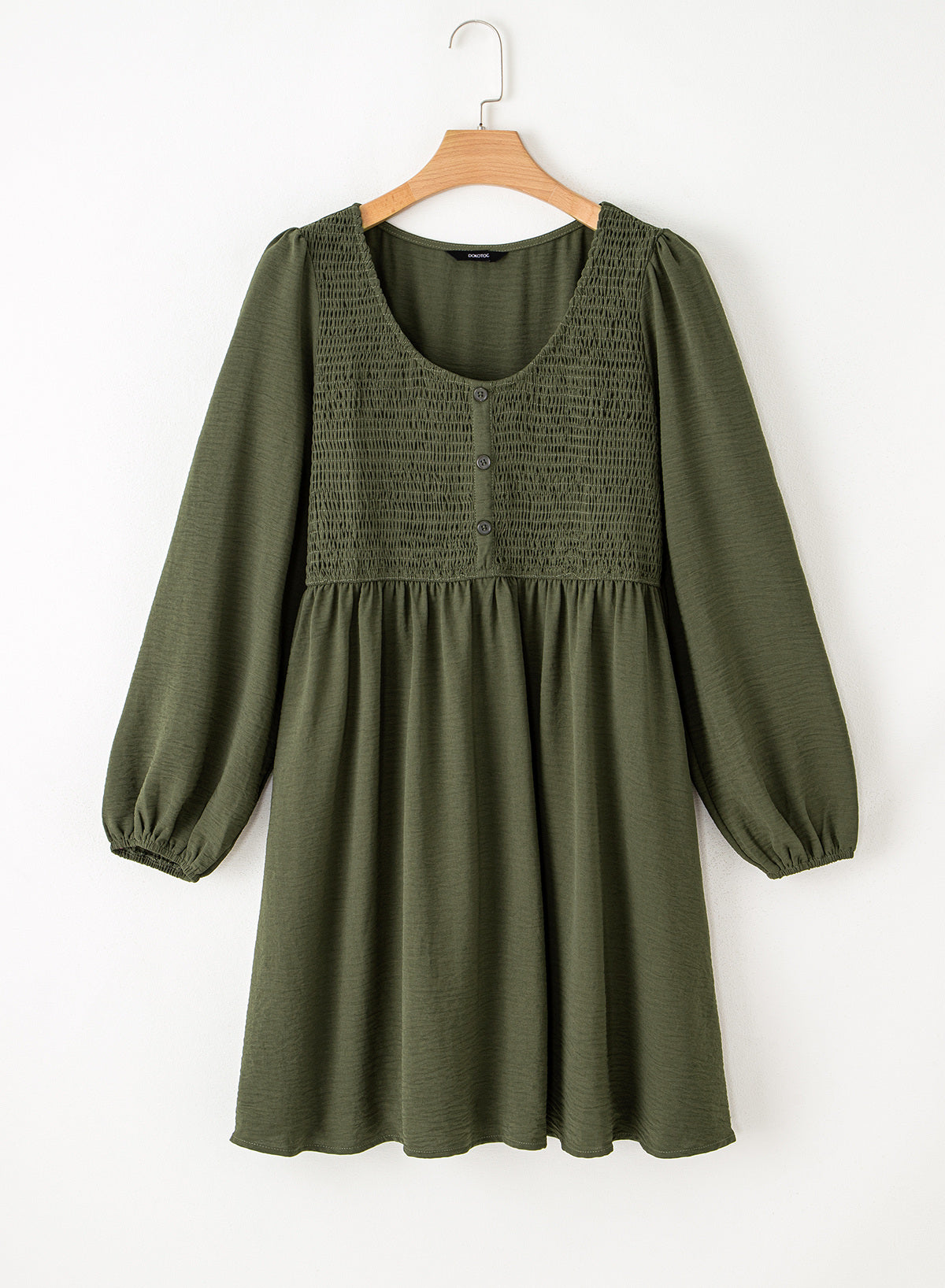 Dokotoo Fall Dresses for Women 2026 Casual Long Sleeve Mini Dress