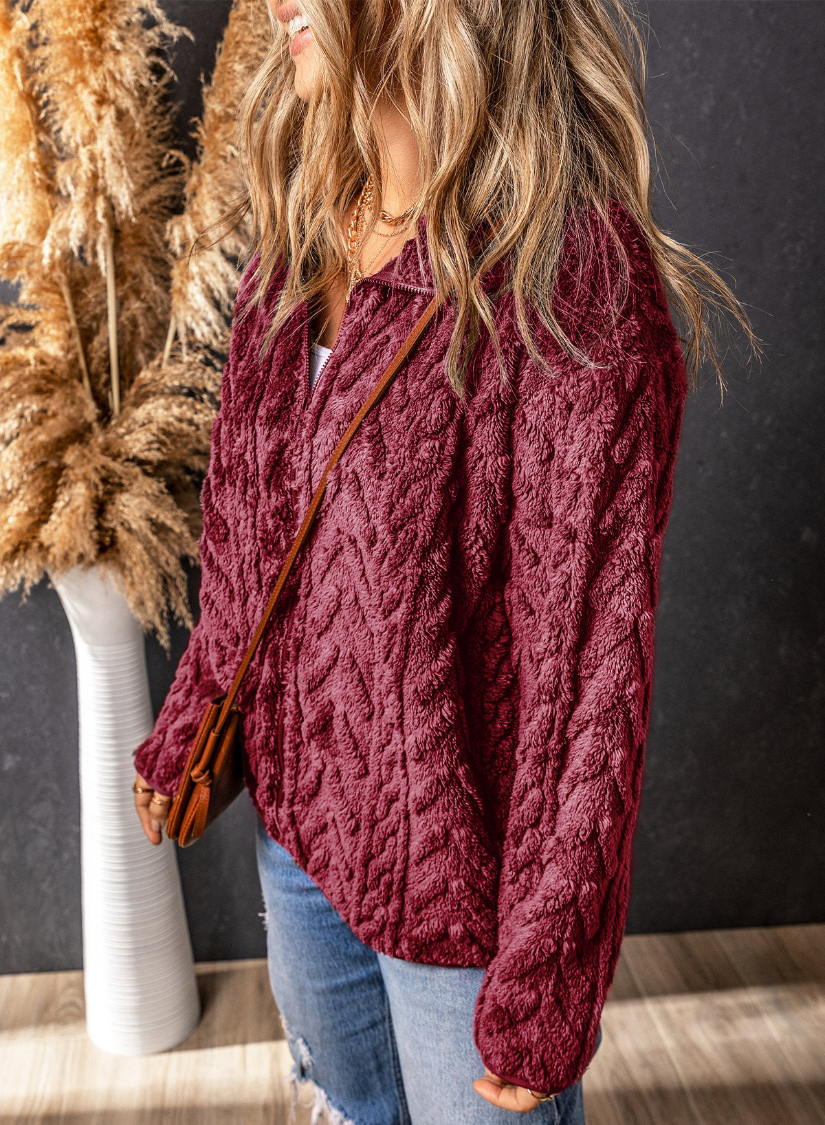 Dokotoo Winter Fleece Jacket for Women 2026 Zipper Casual Coat with Pockets
