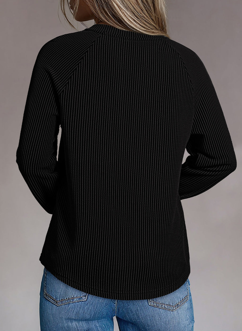 Dokotoo Spring Tops for Women 2026 Long Sleeve Ribbed Knit Teacher Shirts
