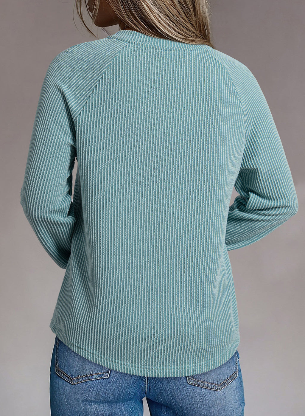 Dokotoo Spring Tops for Women 2026 Long Sleeve Ribbed Knit Teacher Shirts