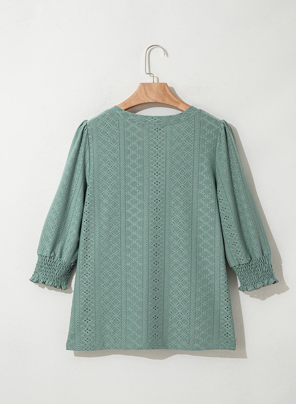 Dokotoo Womens Hollow Out Blouses 3/4 Sleeve Business Tops T-Shirts 2026
