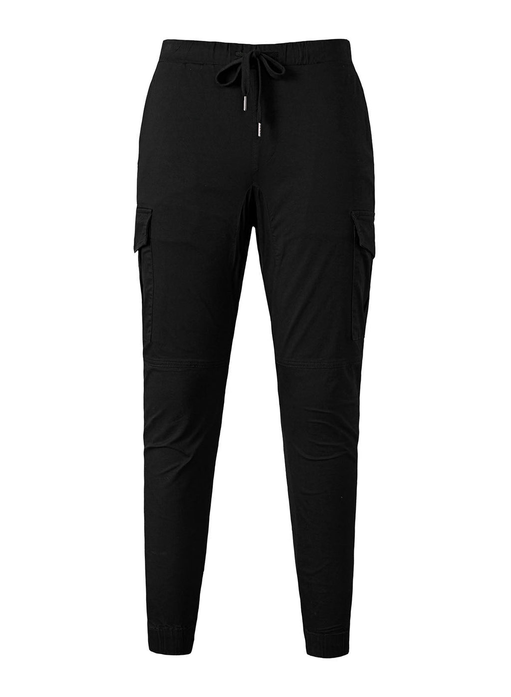 Dokotoo Men Men's Cotton Cargo Joggers Slim Fit Work Pants