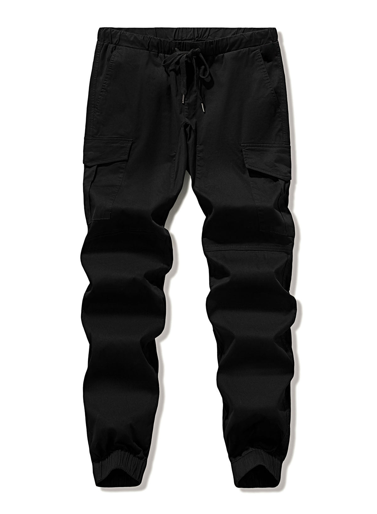 Dokotoo Men Men's Cotton Cargo Joggers Slim Fit Work Pants