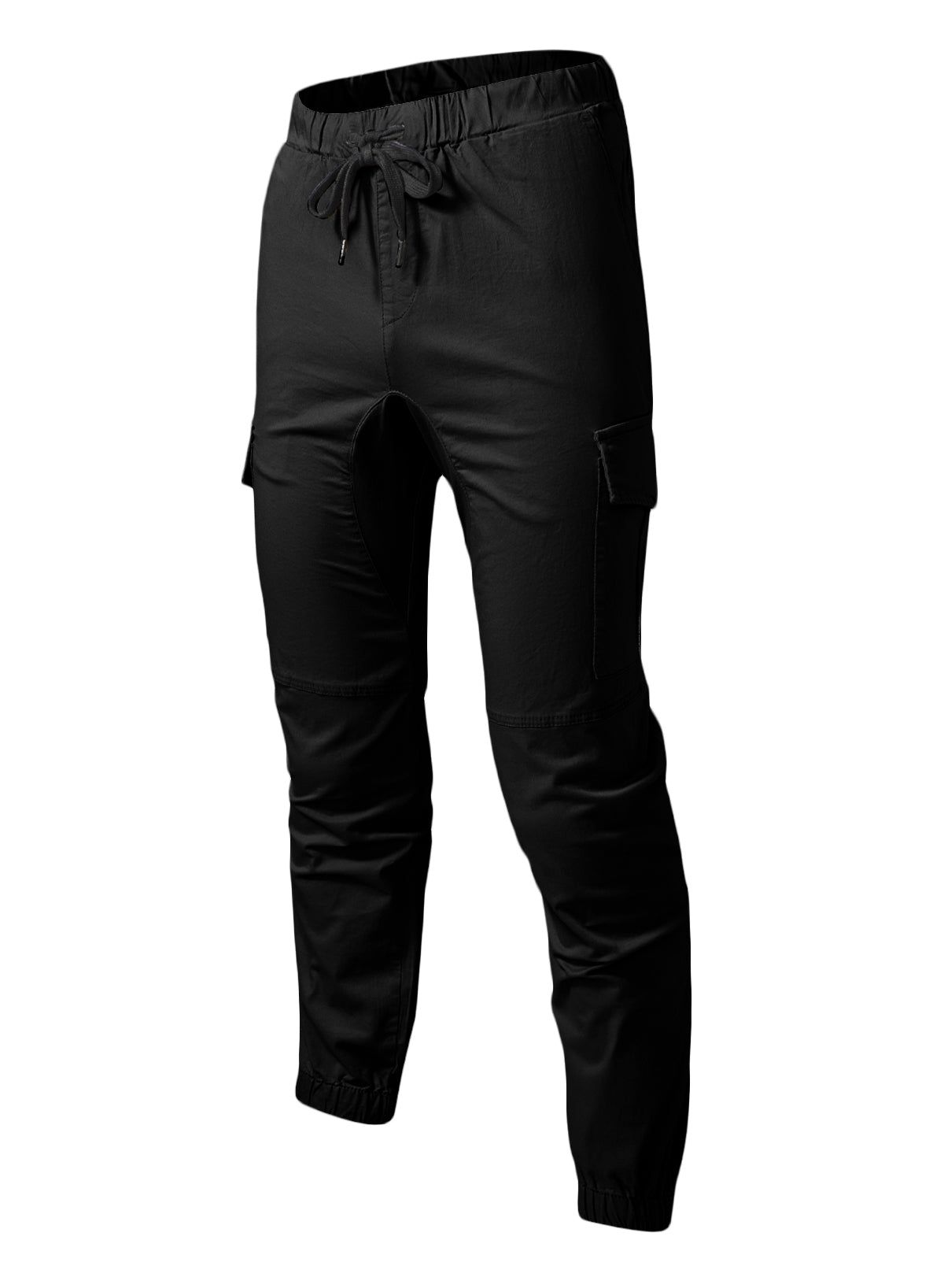 Dokotoo Men Men's Cotton Cargo Joggers Slim Fit Work Pants