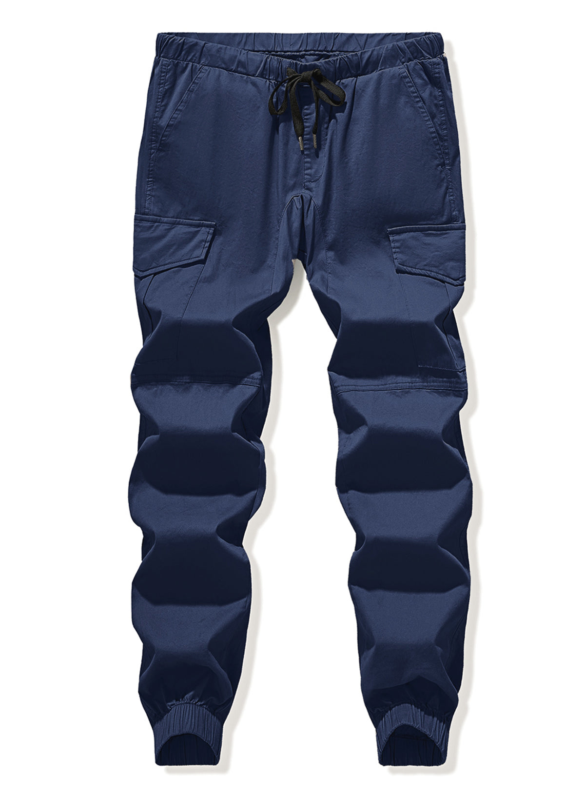 Dokotoo Men Men's Cotton Cargo Joggers Slim Fit Work Pants