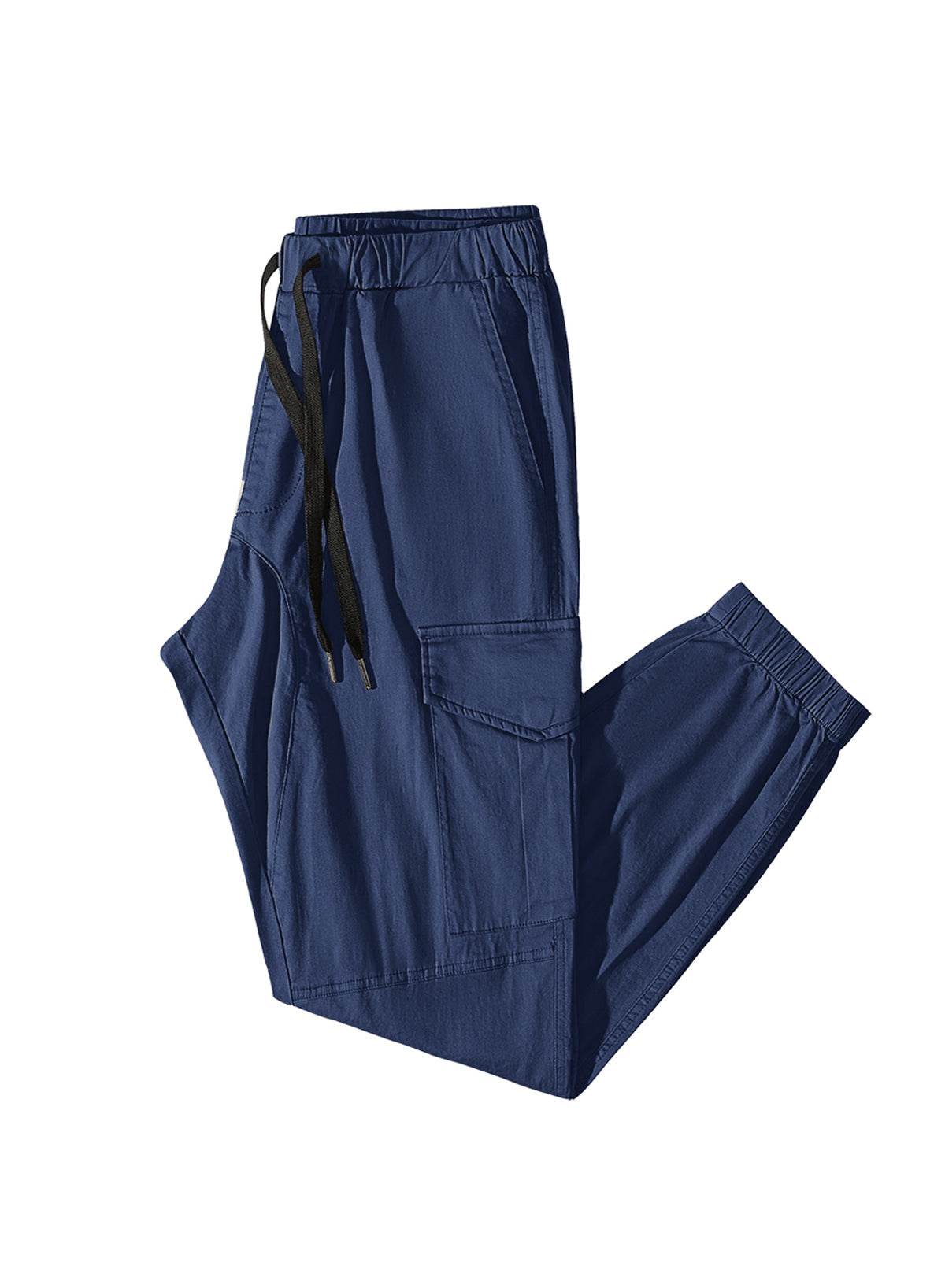 Dokotoo Men Men's Cotton Cargo Joggers Slim Fit Work Pants