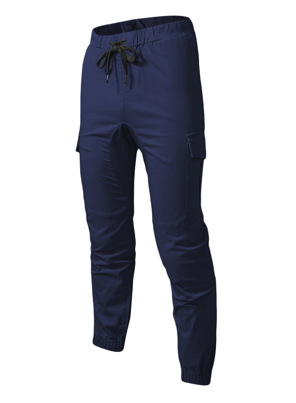 Dokotoo Men Men's Cotton Cargo Joggers Slim Fit Work Pants