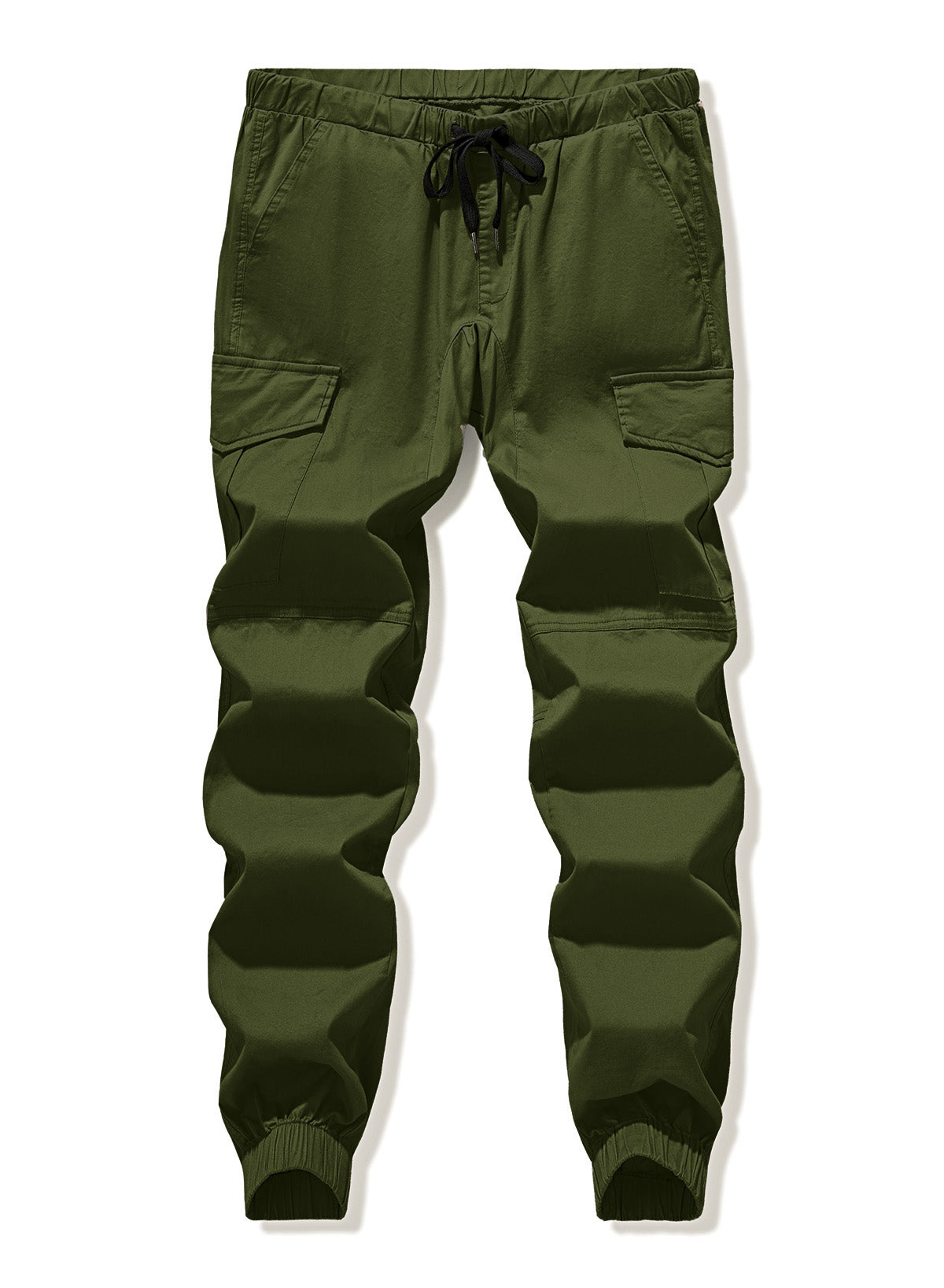 Dokotoo Men Men's Cotton Cargo Joggers Slim Fit Work Pants