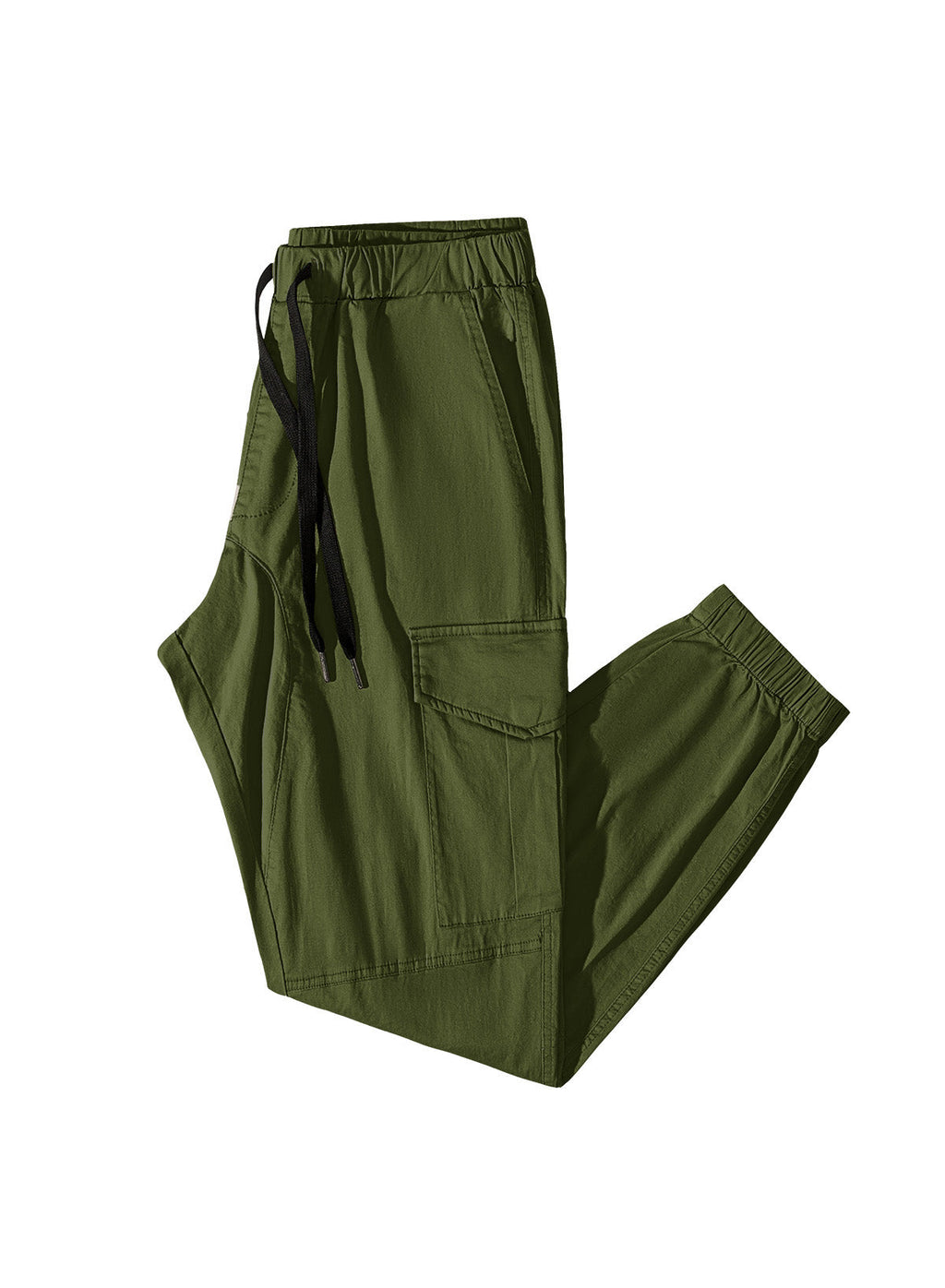 Dokotoo Men Men's Cotton Cargo Joggers Slim Fit Work Pants