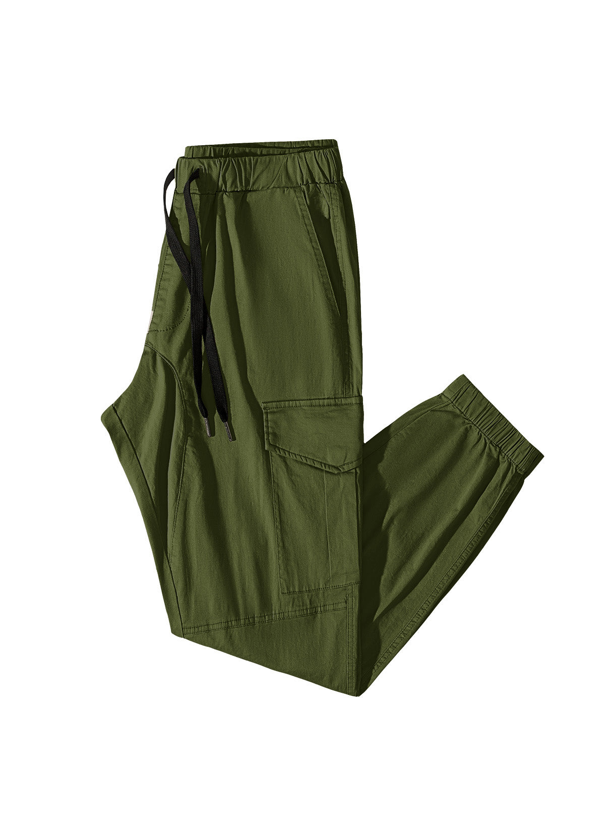 Dokotoo Men Men's Cotton Cargo Joggers Slim Fit Work Pants
