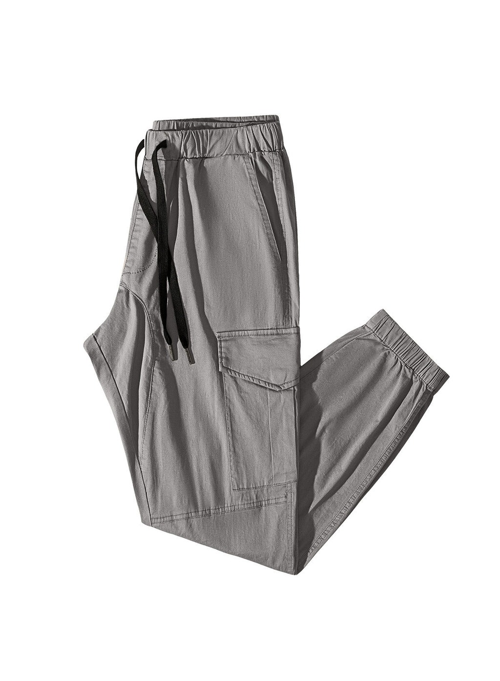 Dokotoo Men Men's Cotton Cargo Joggers Slim Fit Work Pants