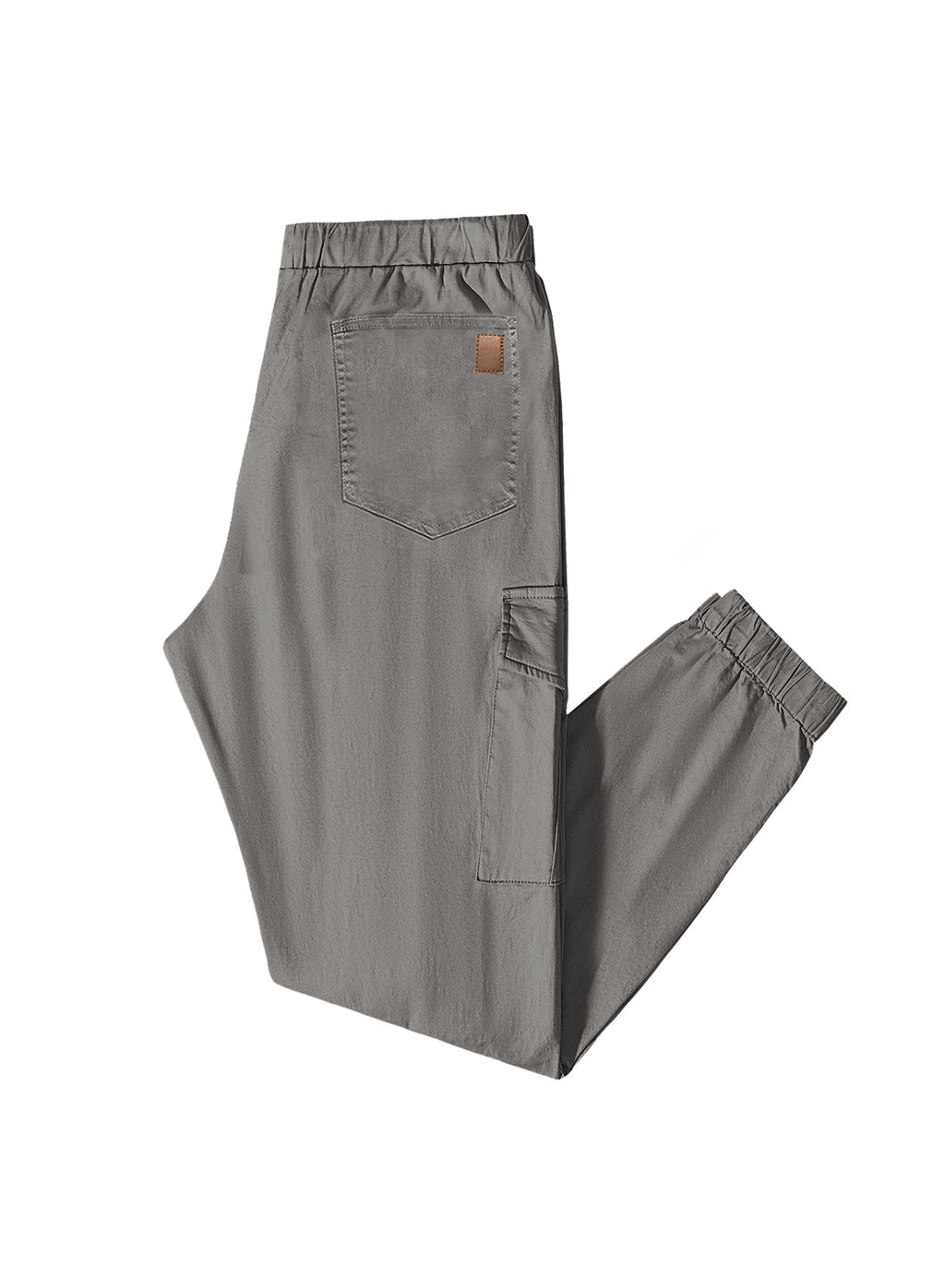 Dokotoo Men Men's Cotton Cargo Joggers Slim Fit Work Pants