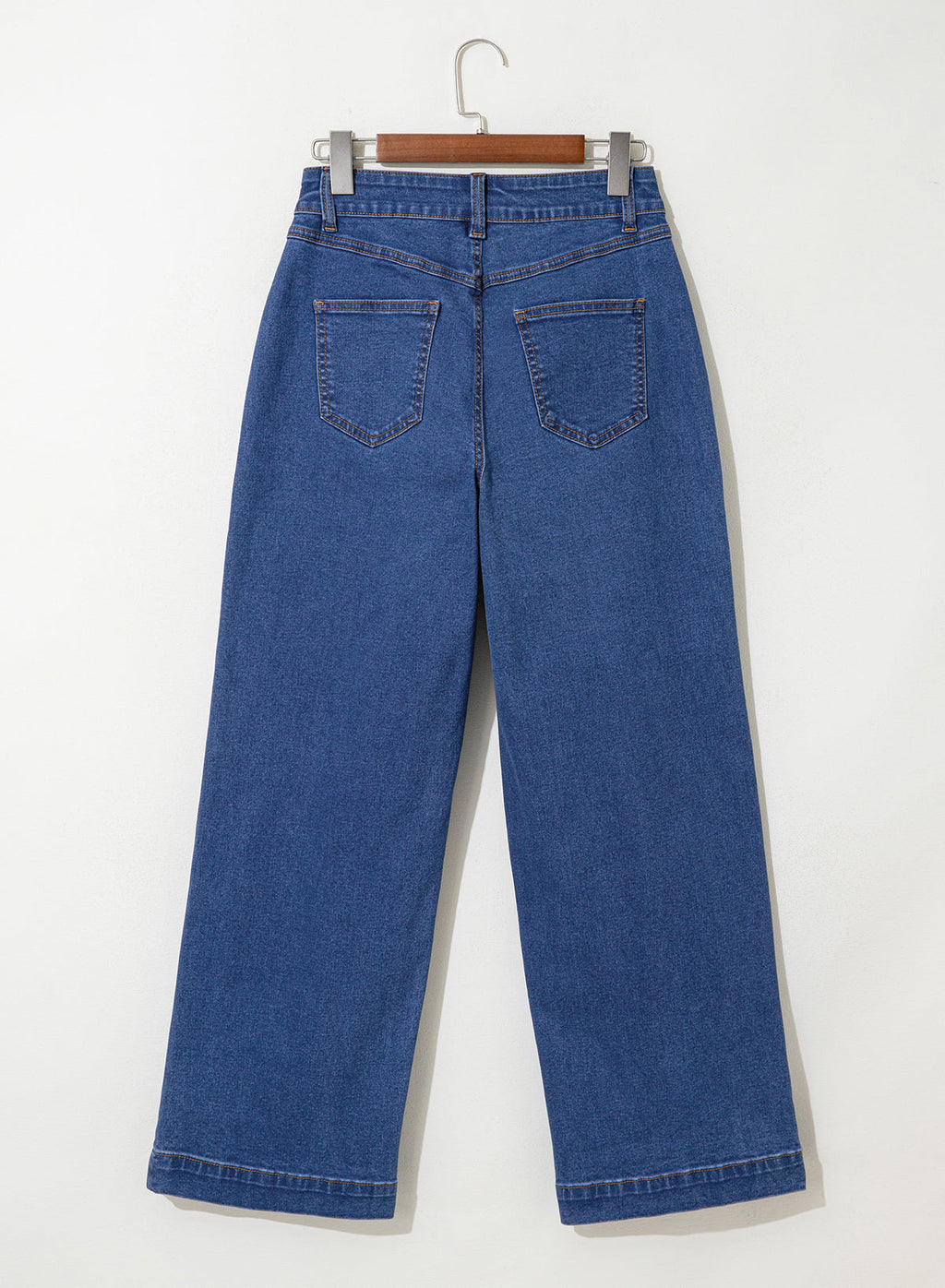 Dokotoo Women's Pants High Waisted Jeans Stretch Colorblock Denim Pants