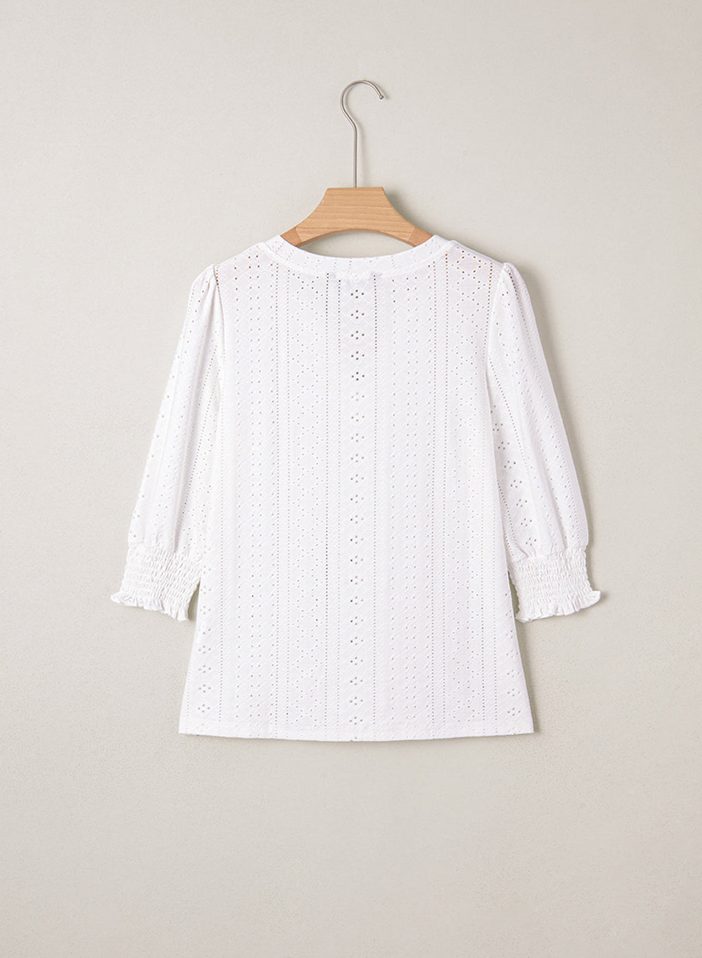 Dokotoo Womens Hollow Out Blouses 3/4 Sleeve Business Tops T-Shirts 2026