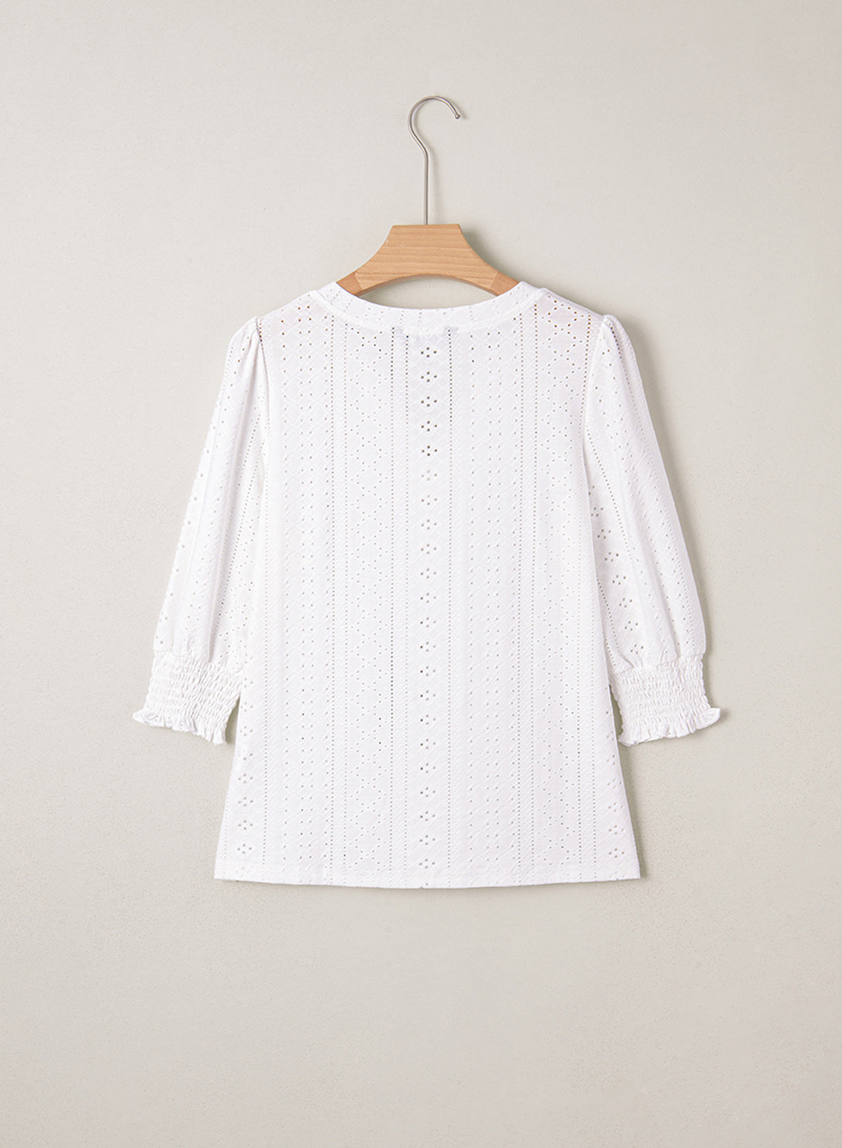 Dokotoo Womens Hollow Out Blouses 3/4 Sleeve Business Tops T-Shirts 2026