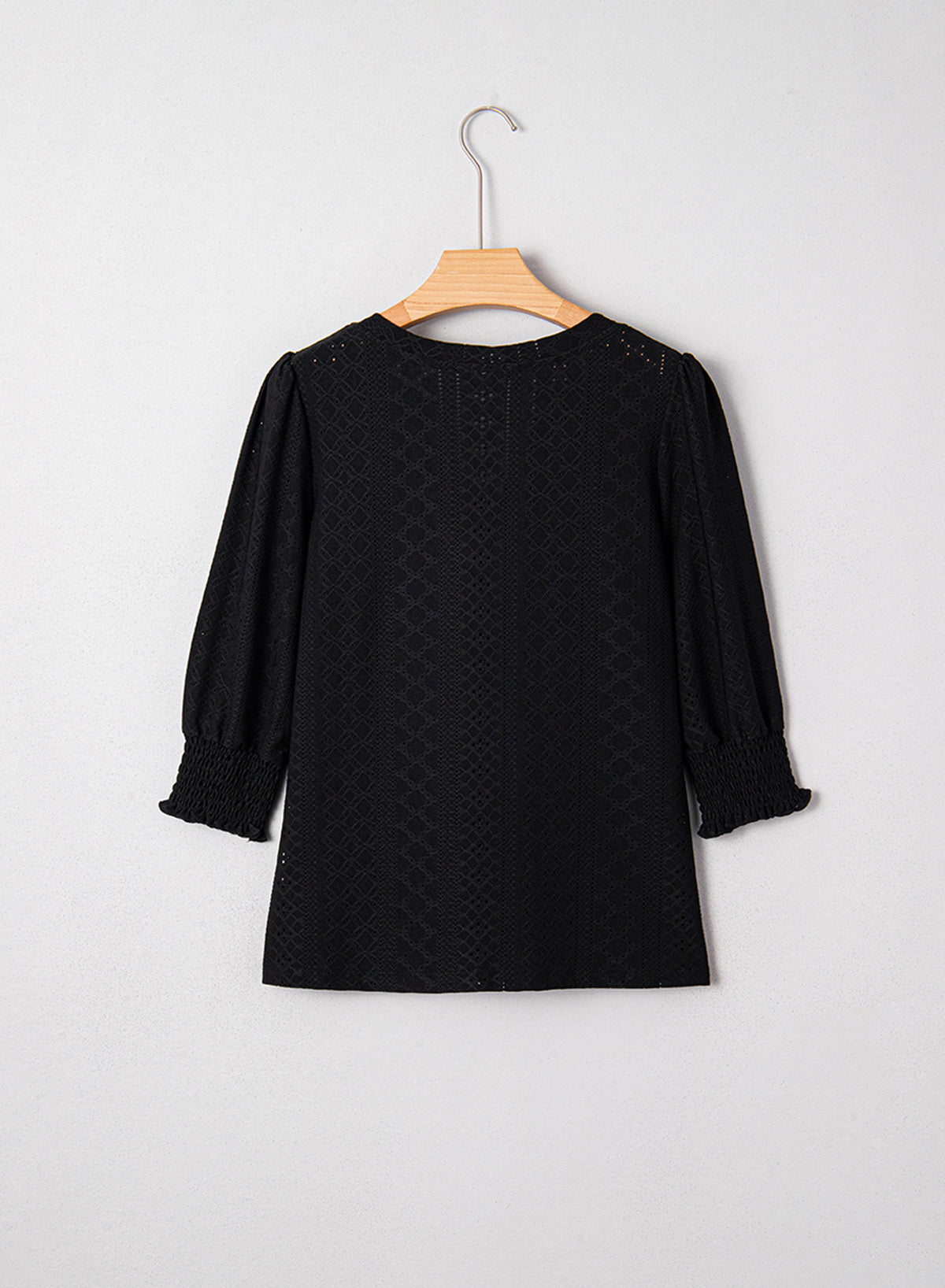 Dokotoo Womens Hollow Out Blouses 3/4 Sleeve Business Tops T-Shirts 2026