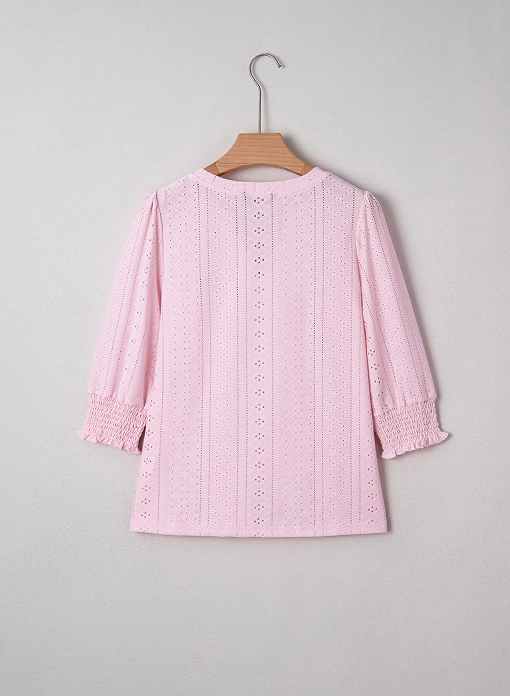 Dokotoo Womens Hollow Out Blouses 3/4 Sleeve Business Tops T-Shirts 2026