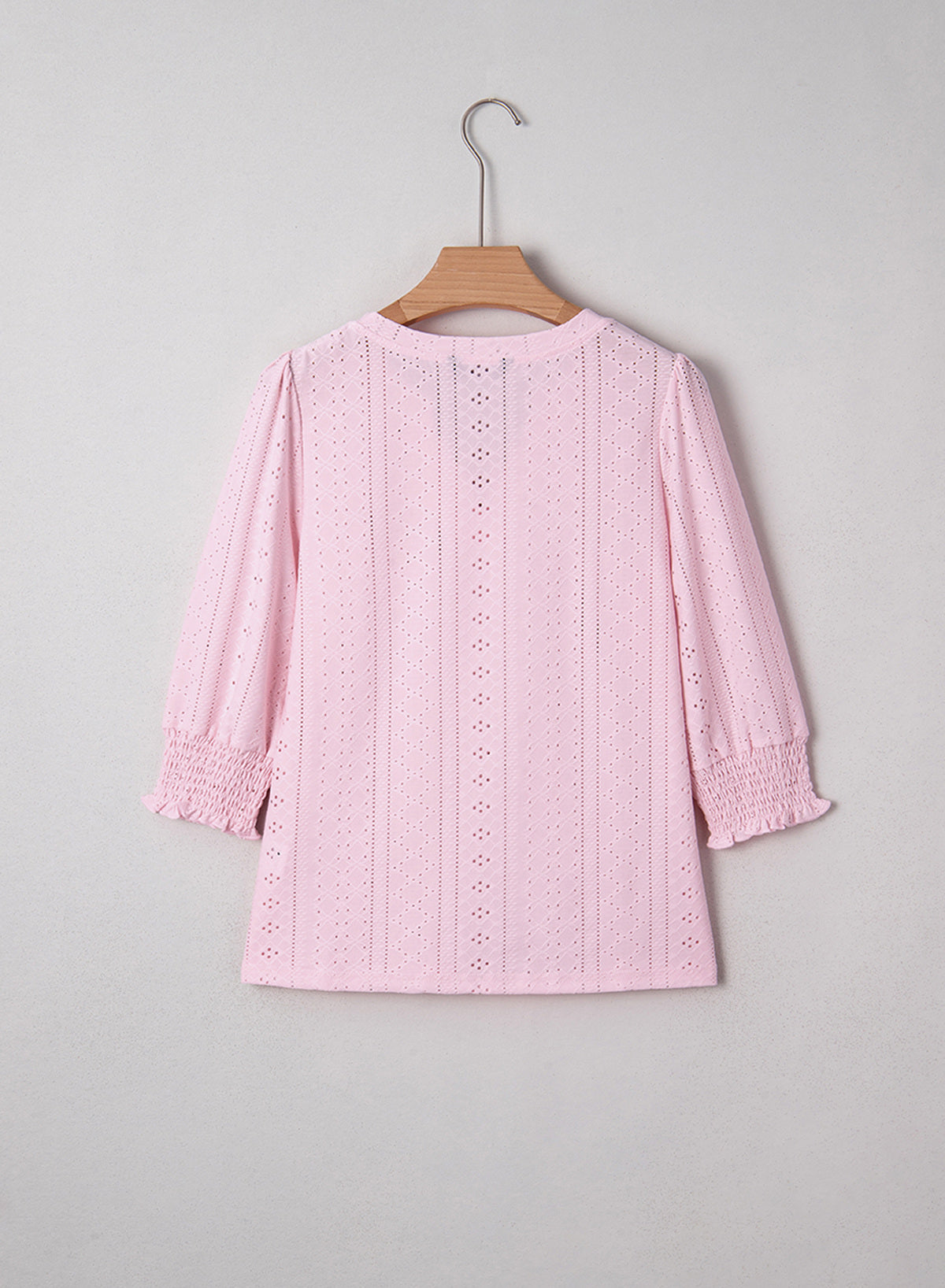 Dokotoo Womens Hollow Out Blouses 3/4 Sleeve Business Tops T-Shirts 2026