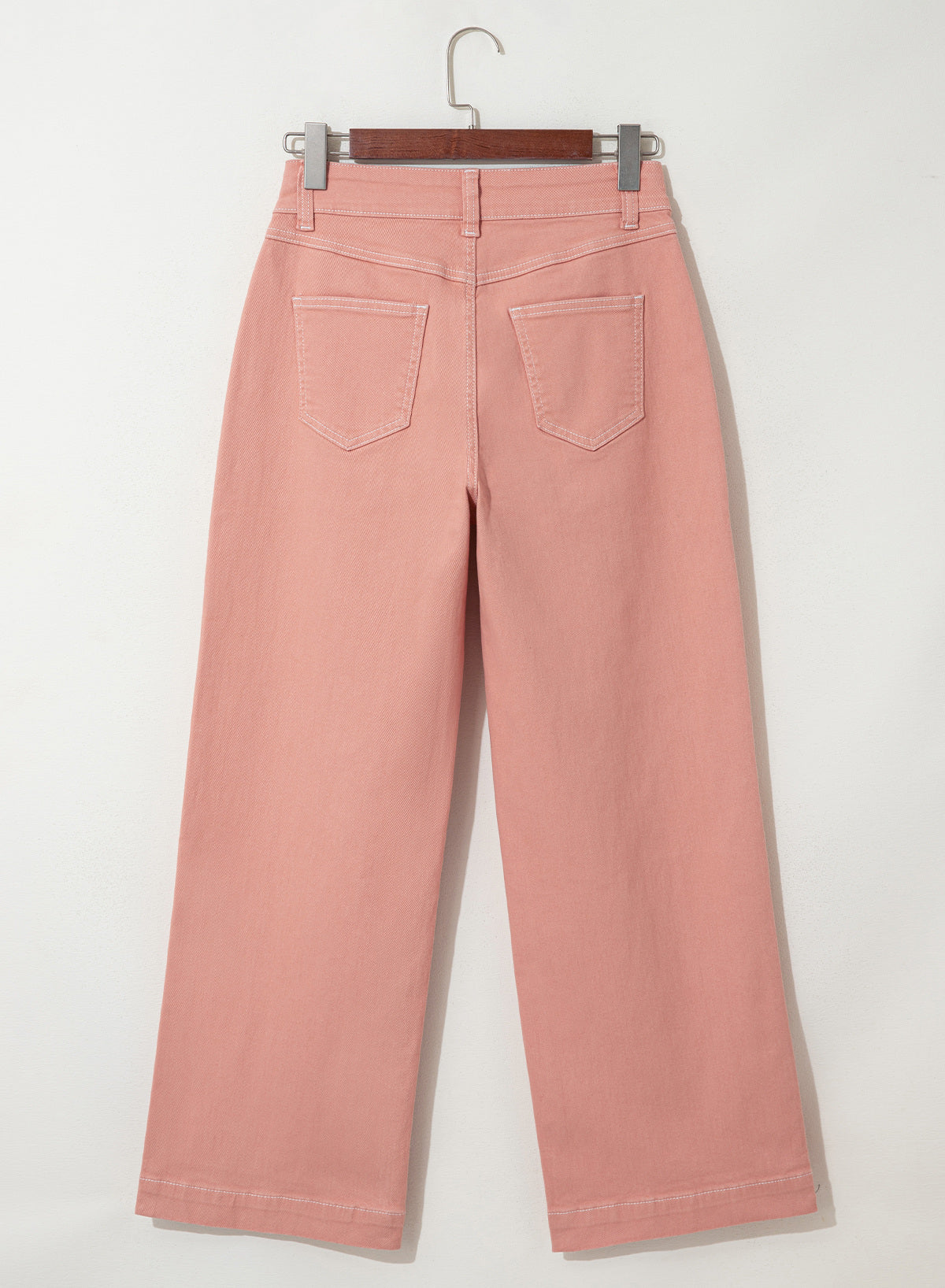 Dokotoo Women's Pants High Waisted Jeans Stretch Colorblock Denim Pants