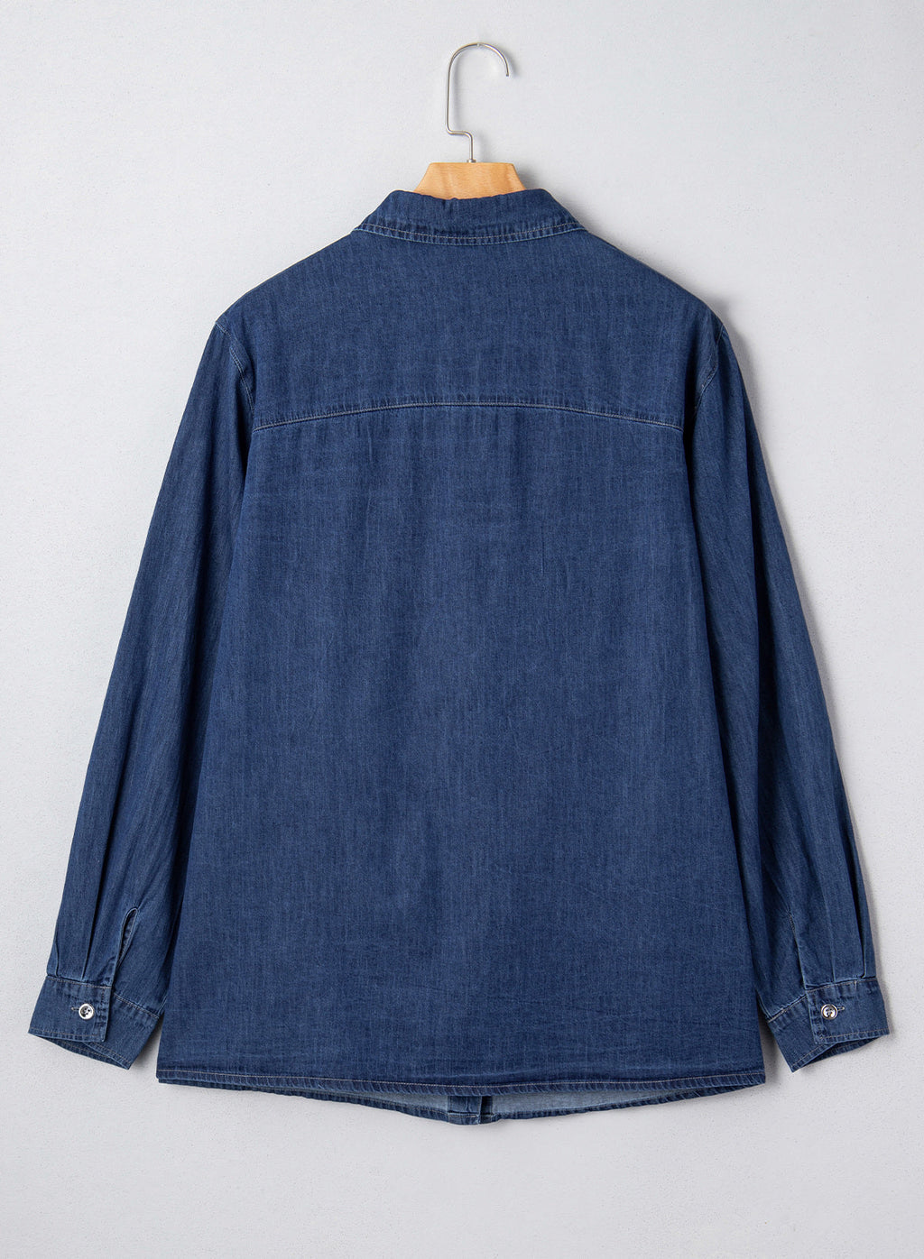 Denim jacket with diamonds
