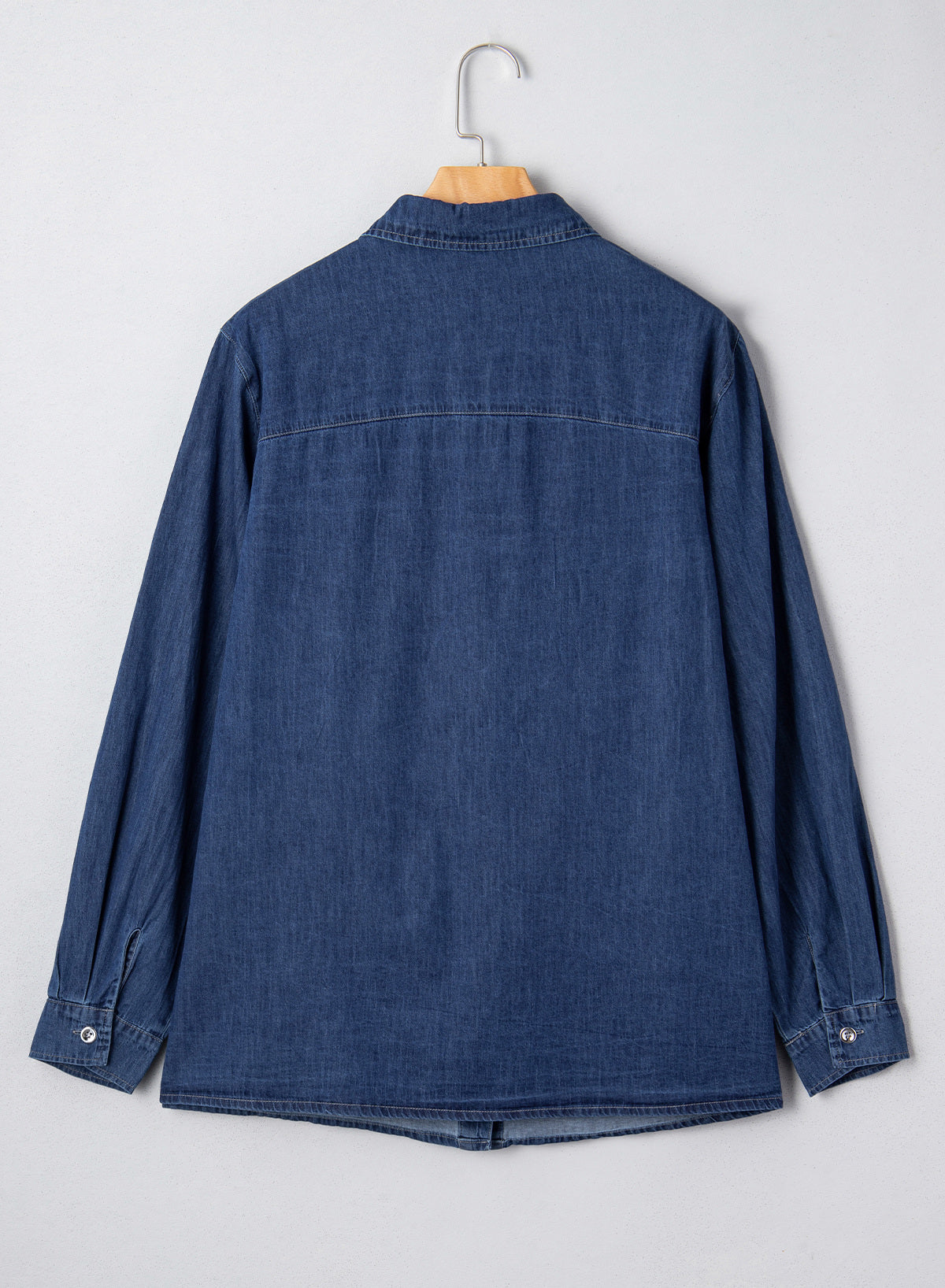 Denim jacket with diamonds