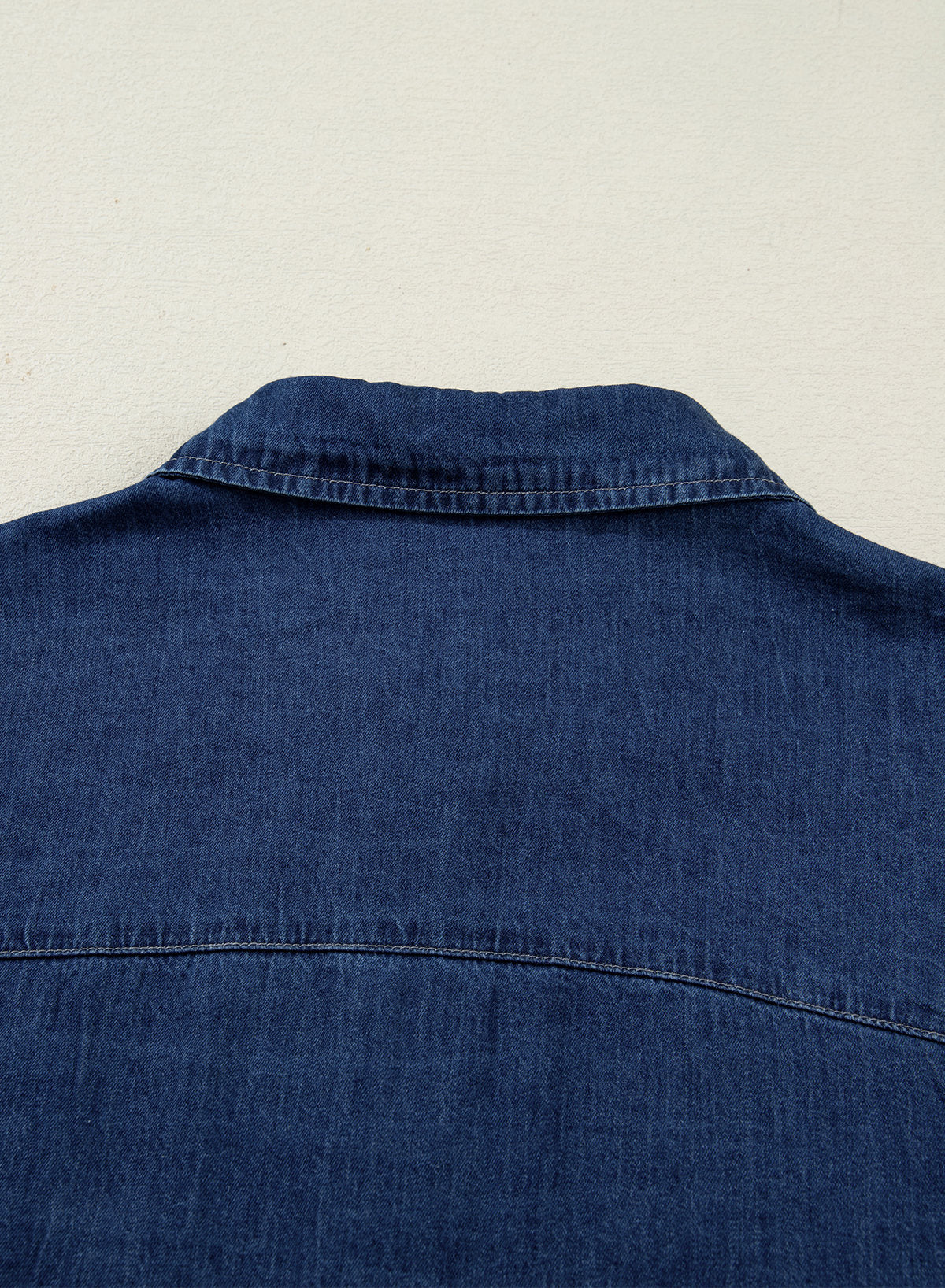 Denim jacket with diamonds
