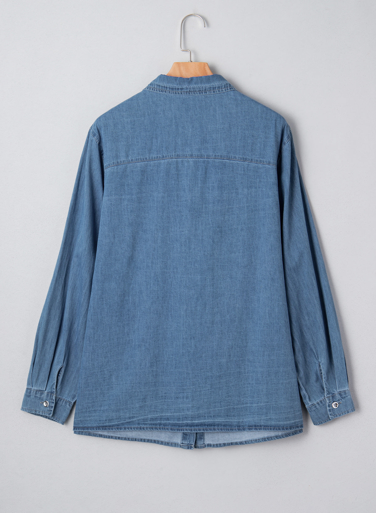 Denim jacket with diamonds