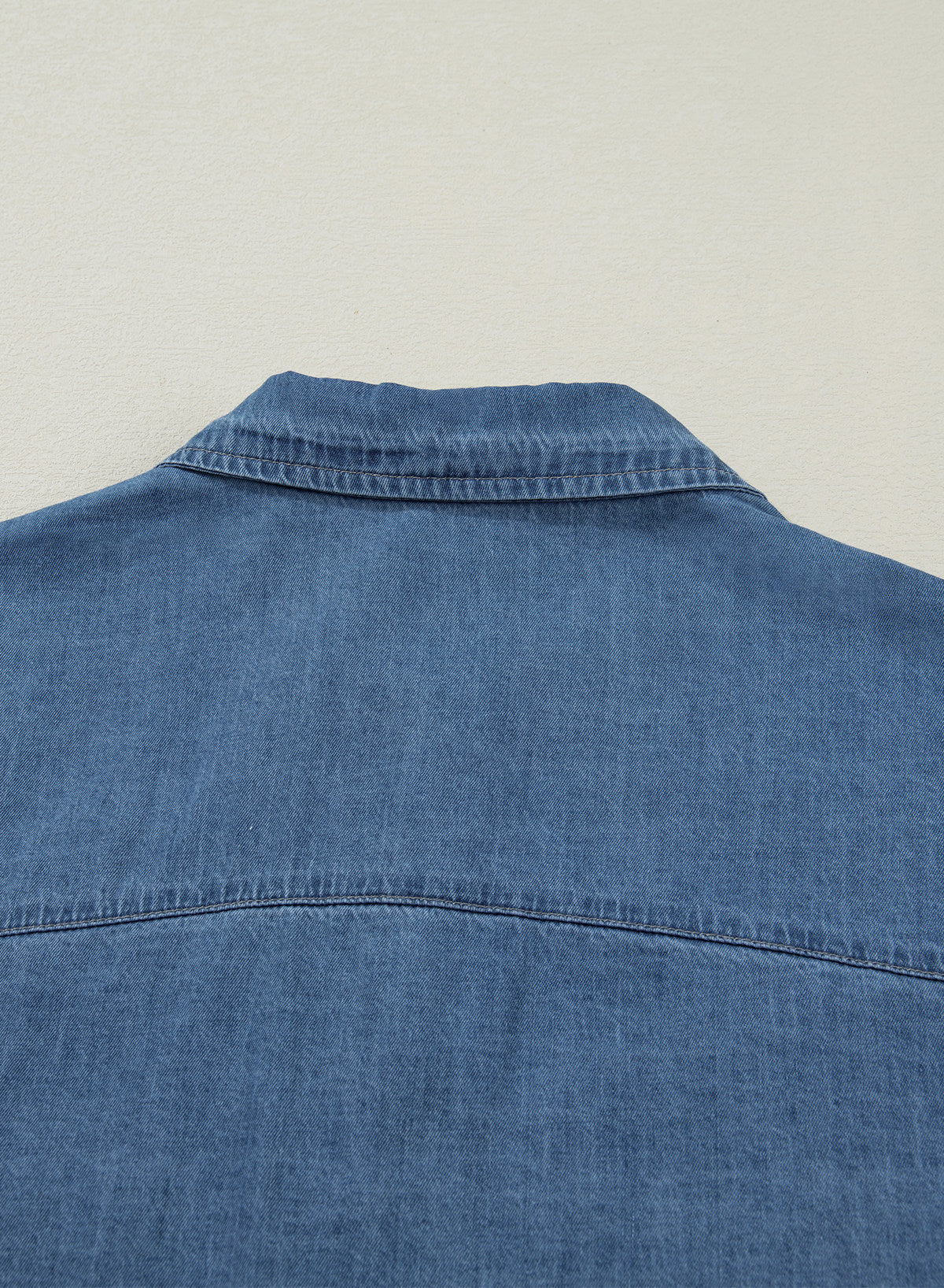 Denim jacket with diamonds
