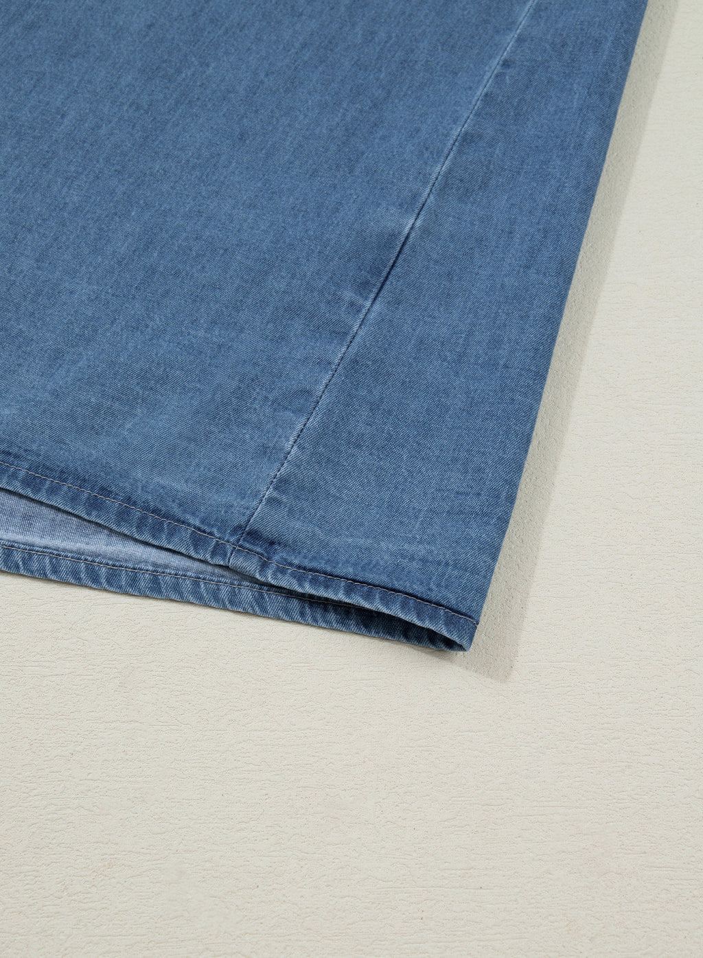 Denim jacket with diamonds
