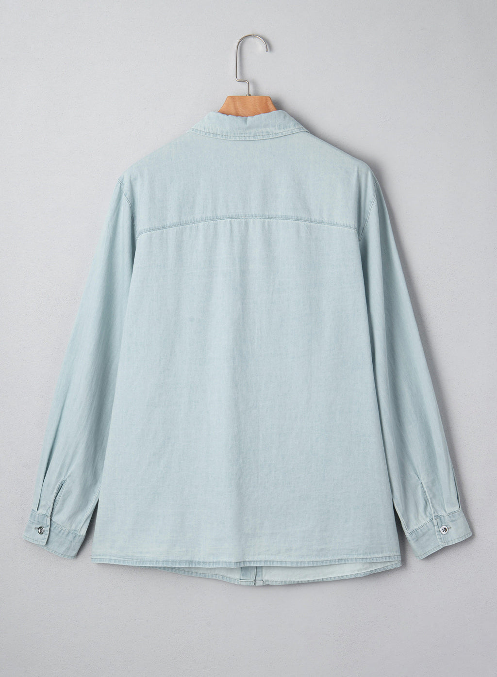 Denim jacket with diamonds