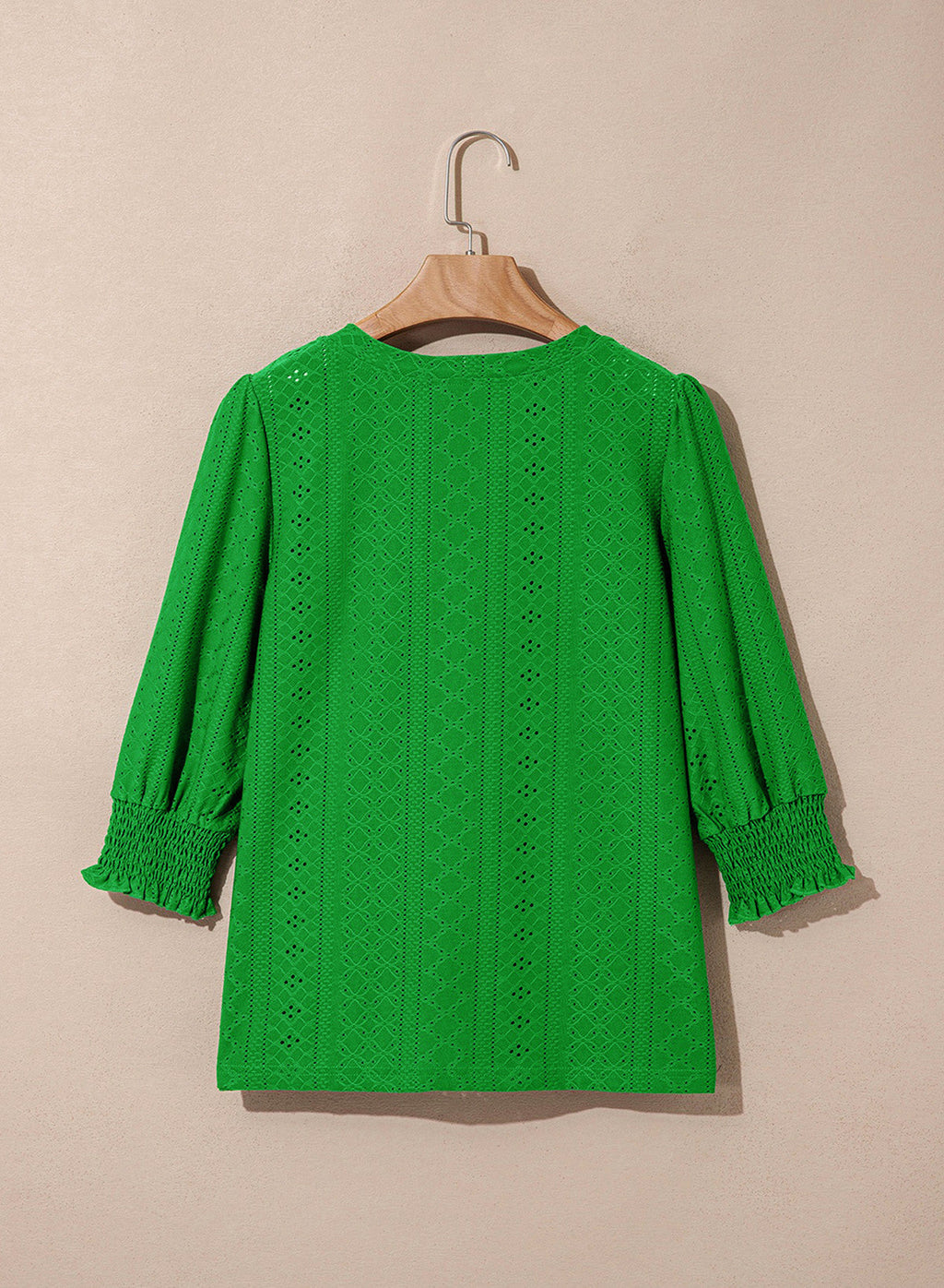 Dokotoo Womens Hollow Out Blouses 3/4 Sleeve Business Tops T-Shirts 2026