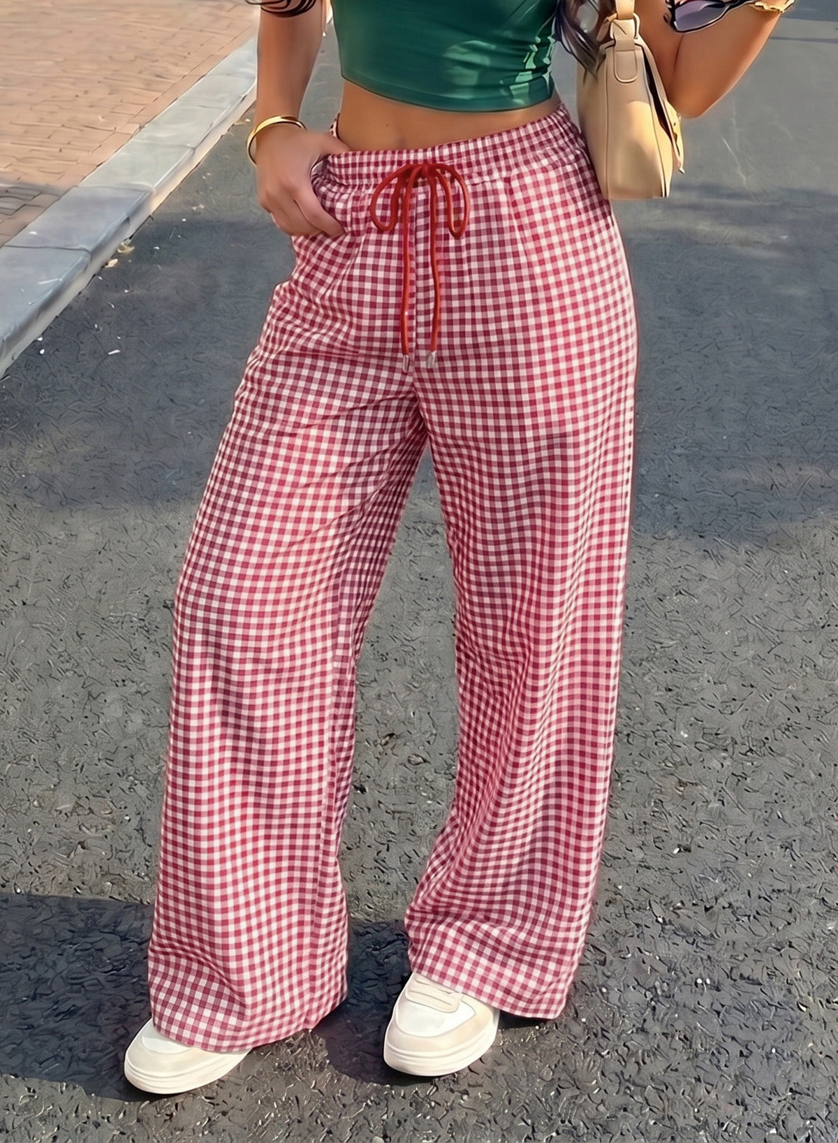 Resyla Y2K Retro American Fashion Street Chic Leopard Print Women Sweatpants