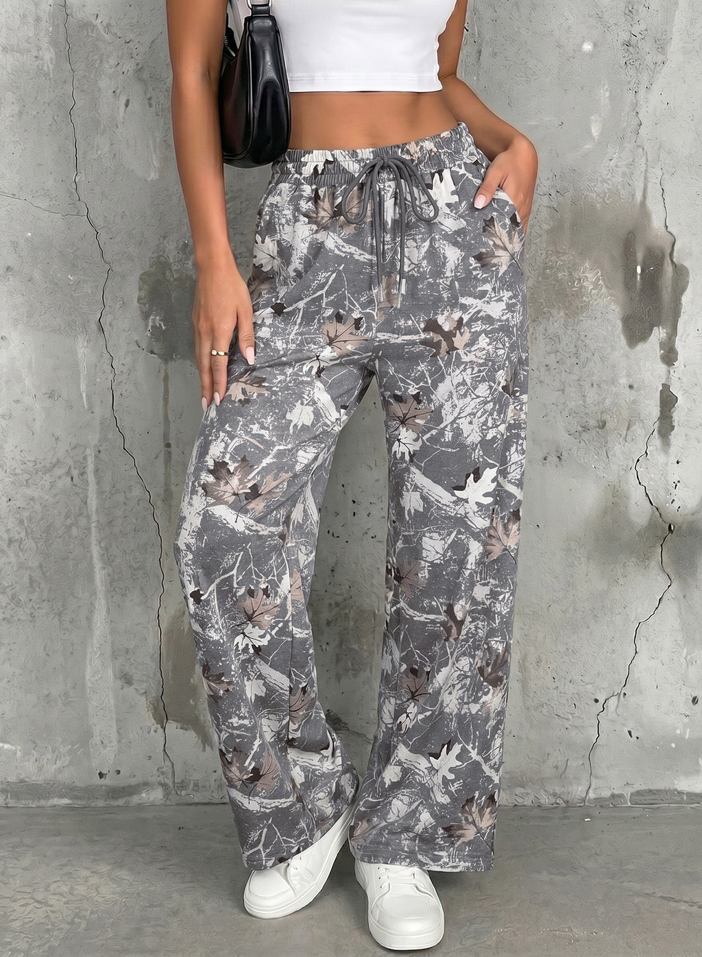 Resyla Y2K Retro American Fashion Street Chic Leopard Print Women Sweatpants