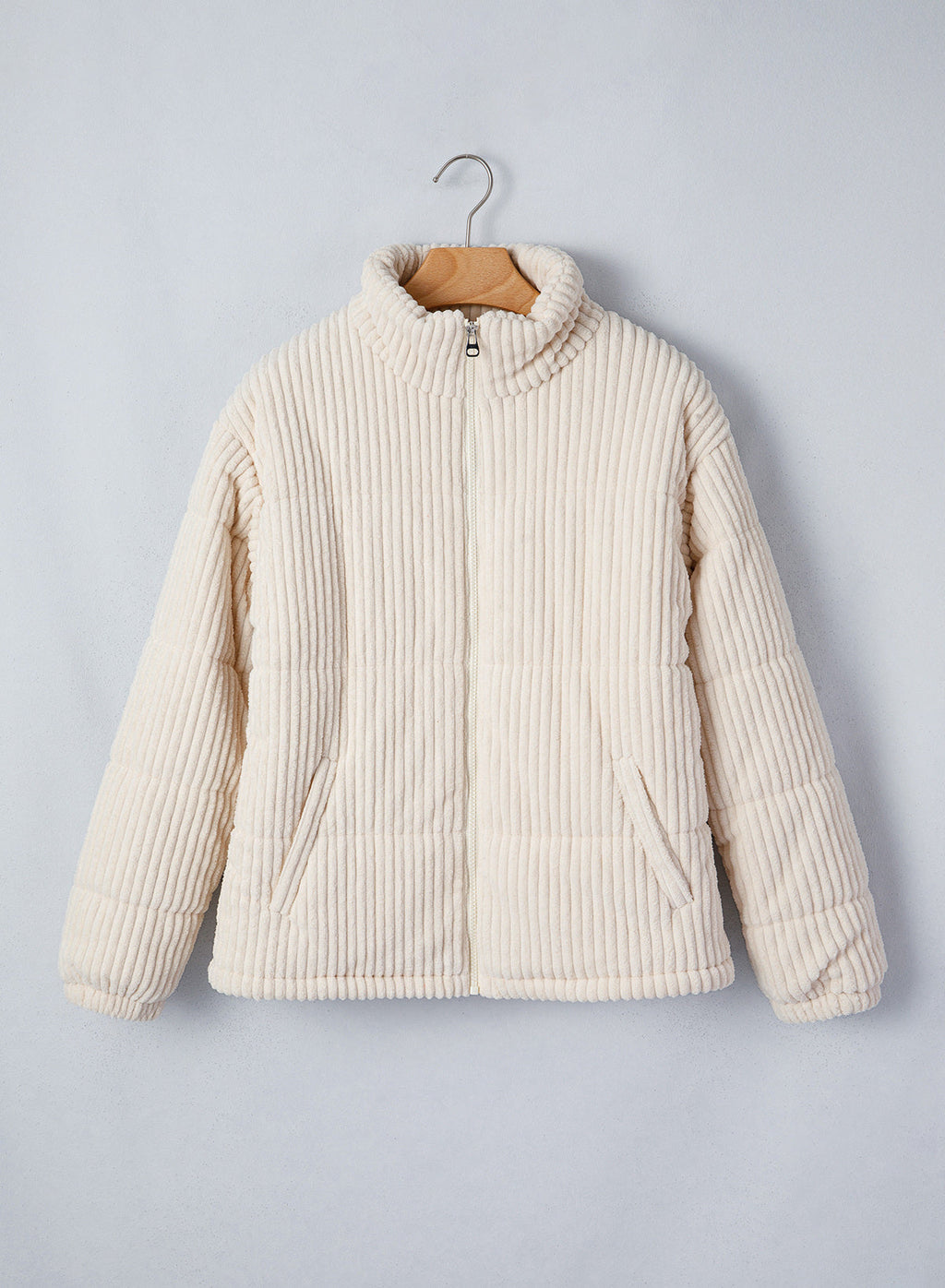 Corduroy Padded Coat In Fall/Winter