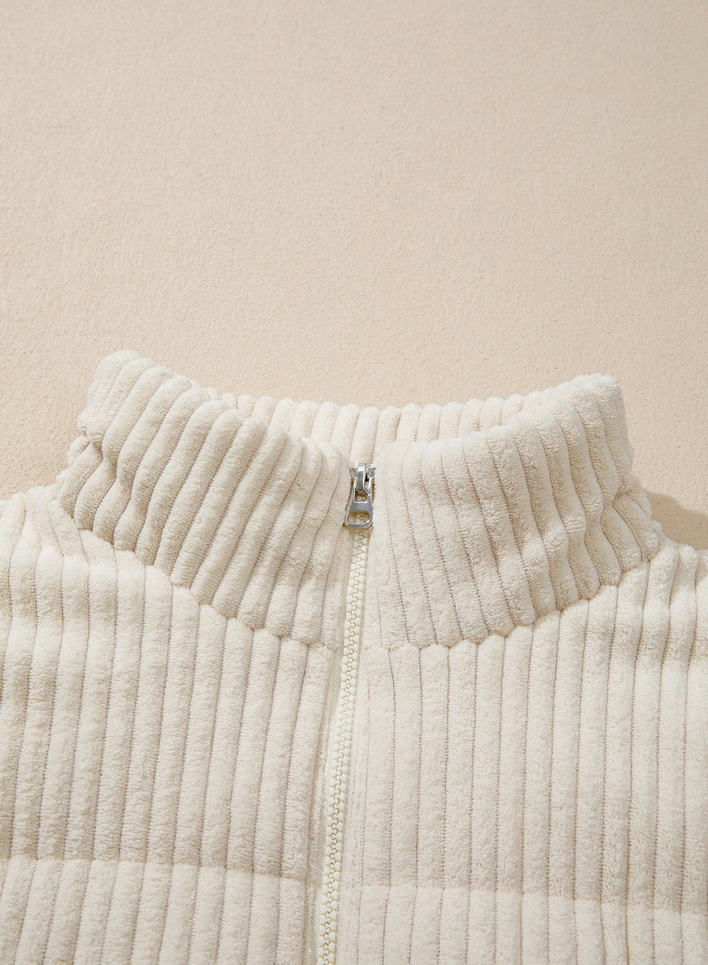 Corduroy Padded Coat In Fall/Winter