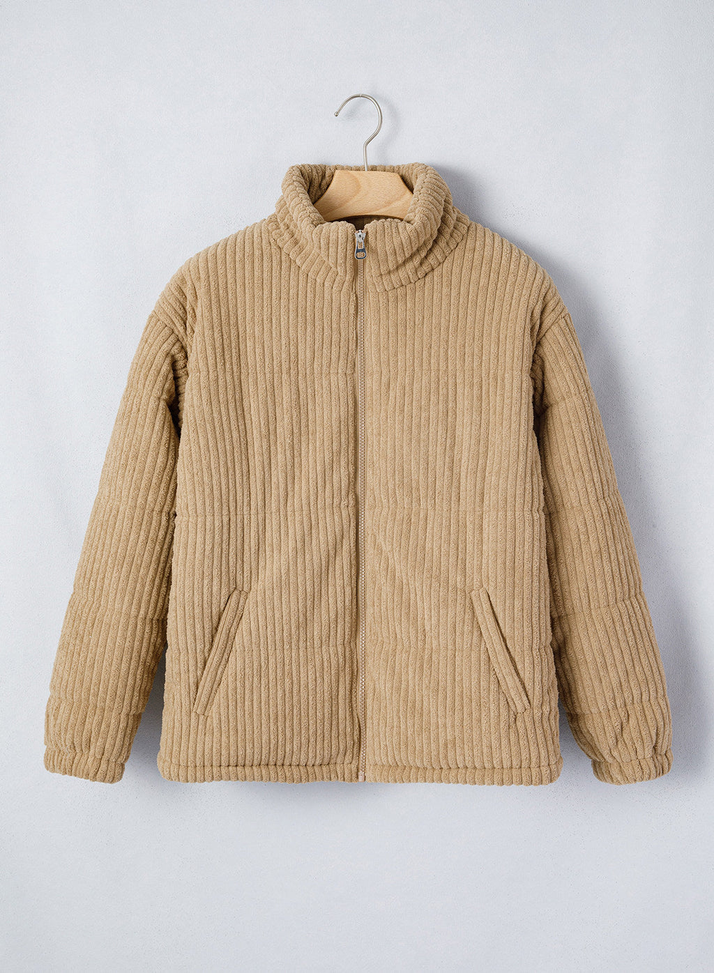 Corduroy Padded Coat In Fall/Winter