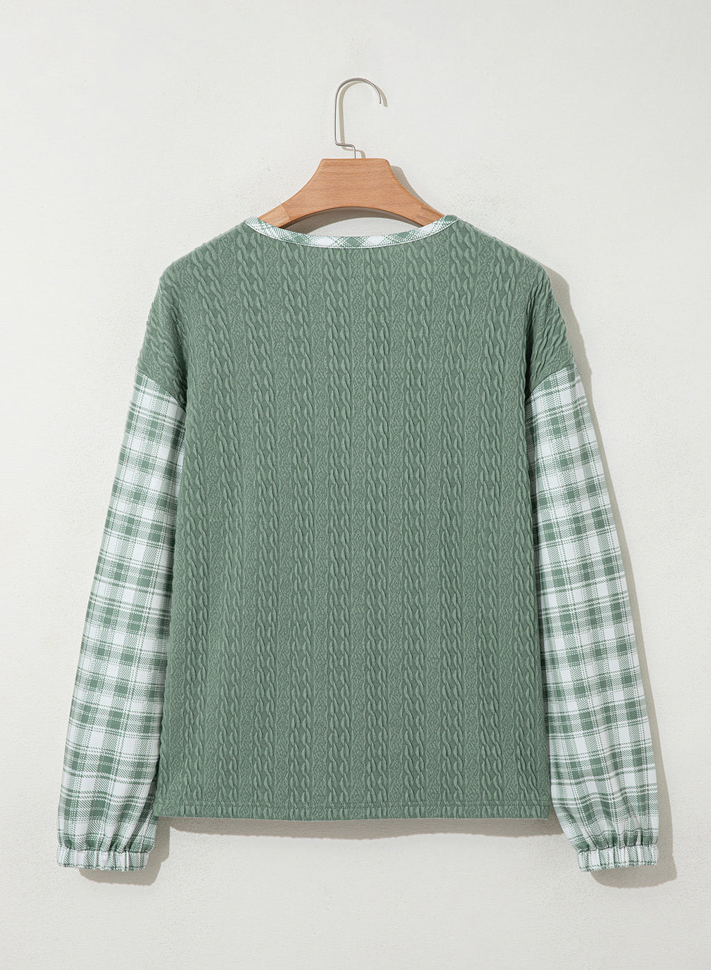Dokotoo Long Sleeve Button Shirts for Women Trendy Loose Plaid Tunic Tops