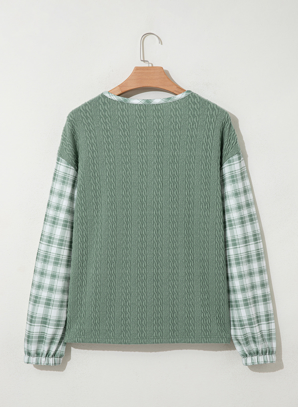Dokotoo Long Sleeve Button Shirts for Women Trendy Loose Plaid Tunic Tops