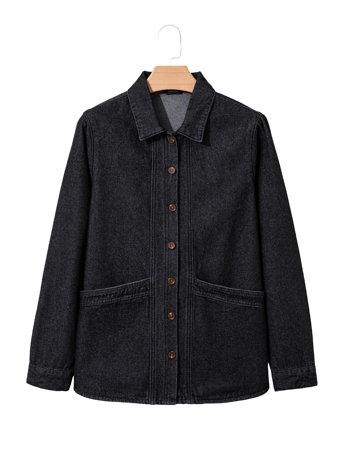 Dokotoo Womens Jean Jacket Denim Oversized Button Down Denim Jackets Coat