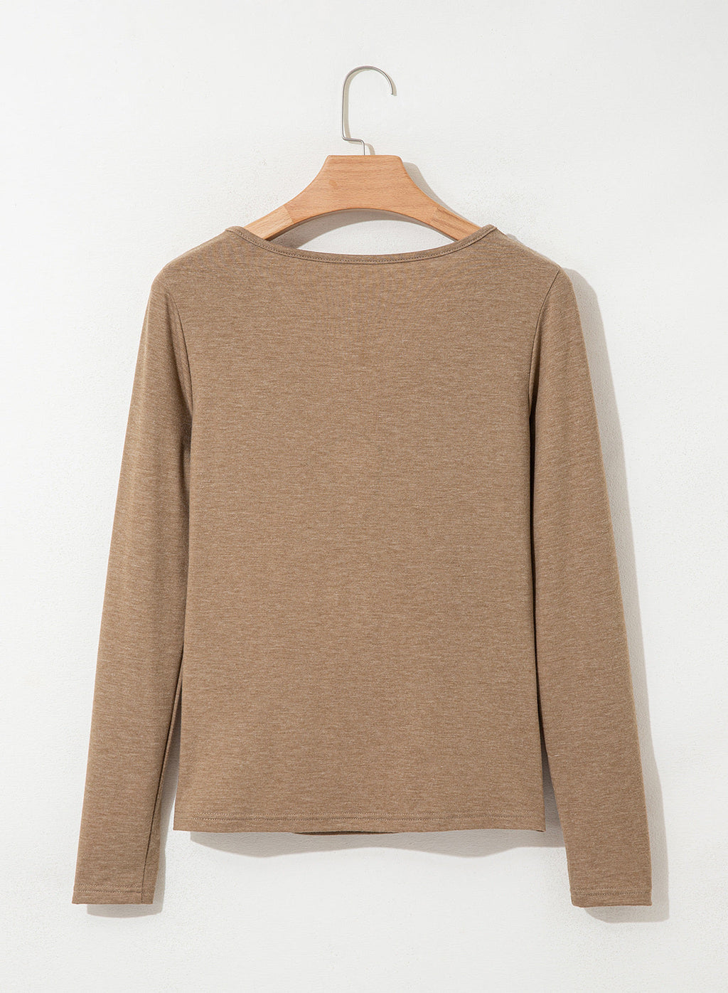 Women's Cowl Neck Long Sleeve Shirts Dressy Tops