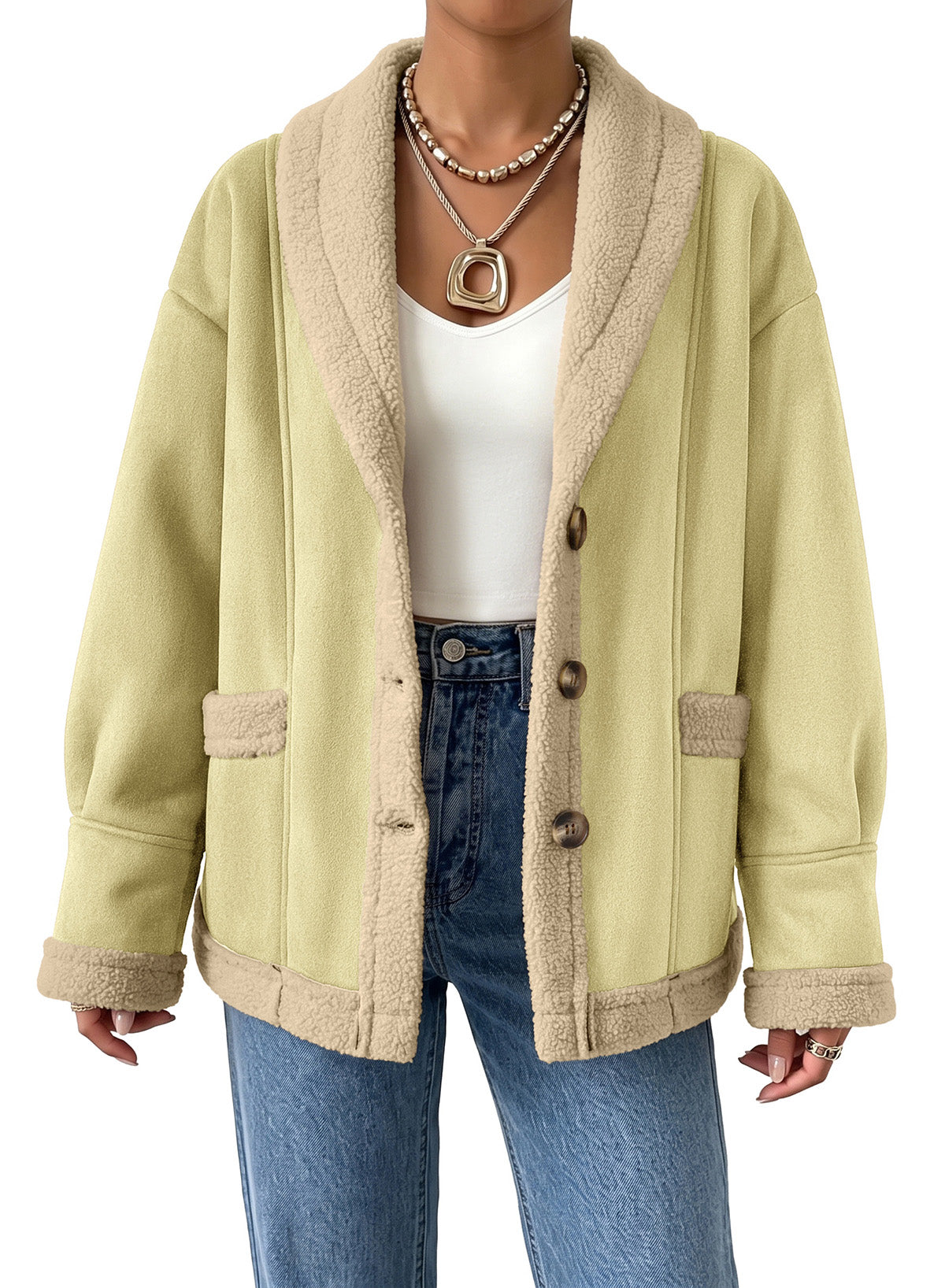 Dokotoo Women's Fleece Jacket 2026 Winter Warm Outwear Coat