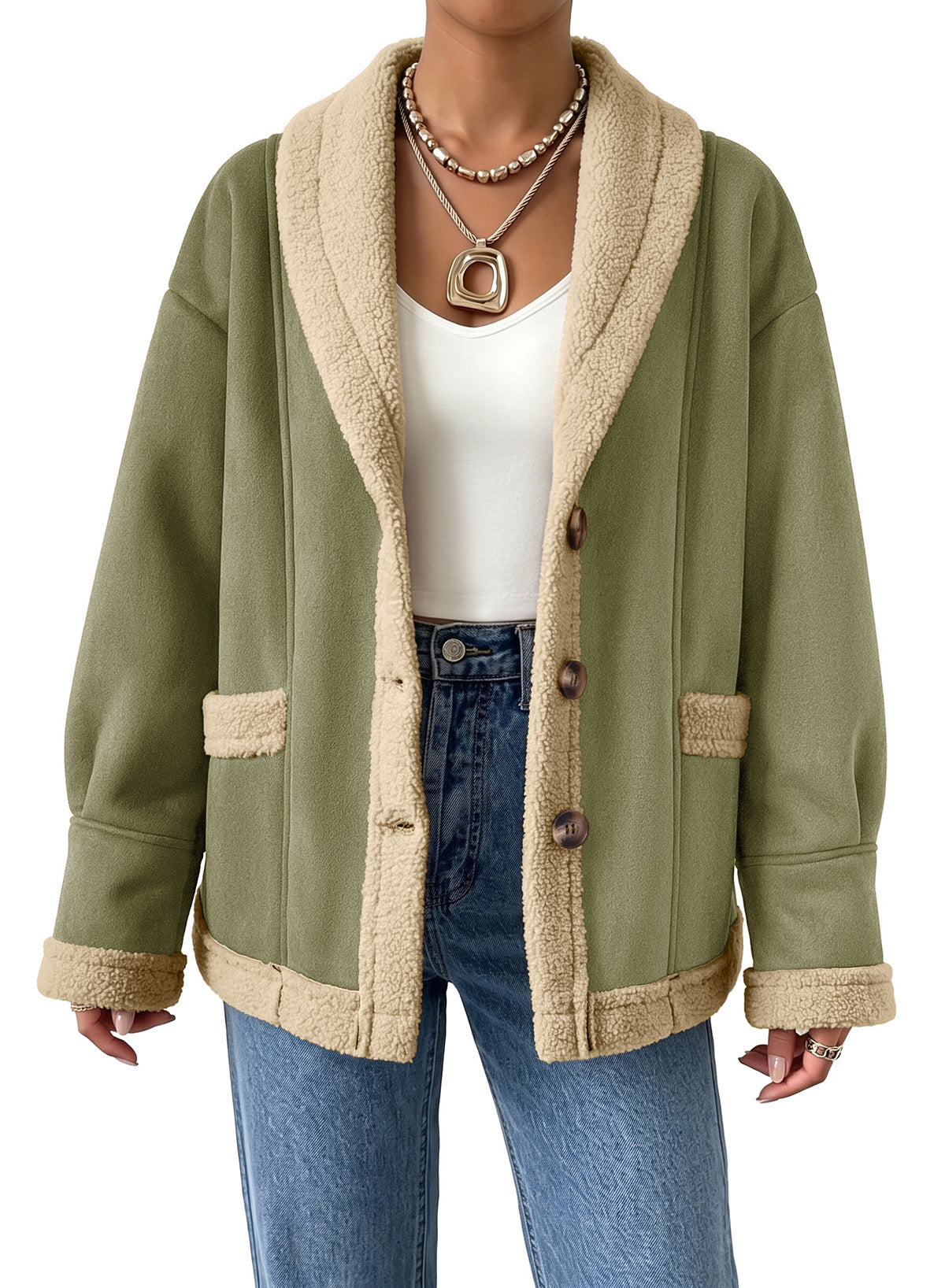 Dokotoo Women's Fleece Jacket 2026 Winter Warm Outwear Coat