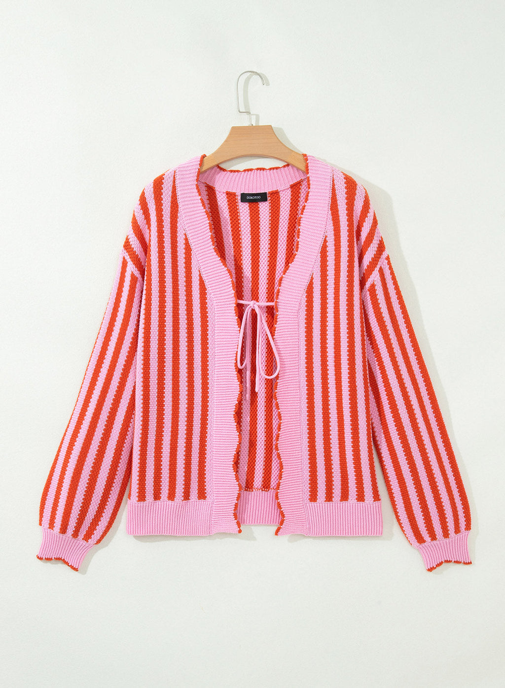 Dokotoo Cardigan Sweaters for Women Fall Striped 2026 Jackets