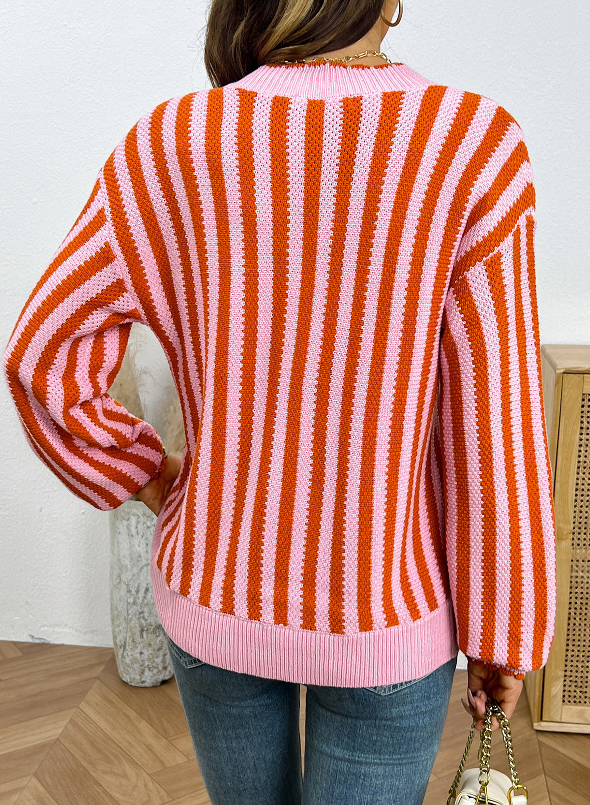 Dokotoo Cardigan Sweaters for Women Fall Striped 2026 Jackets