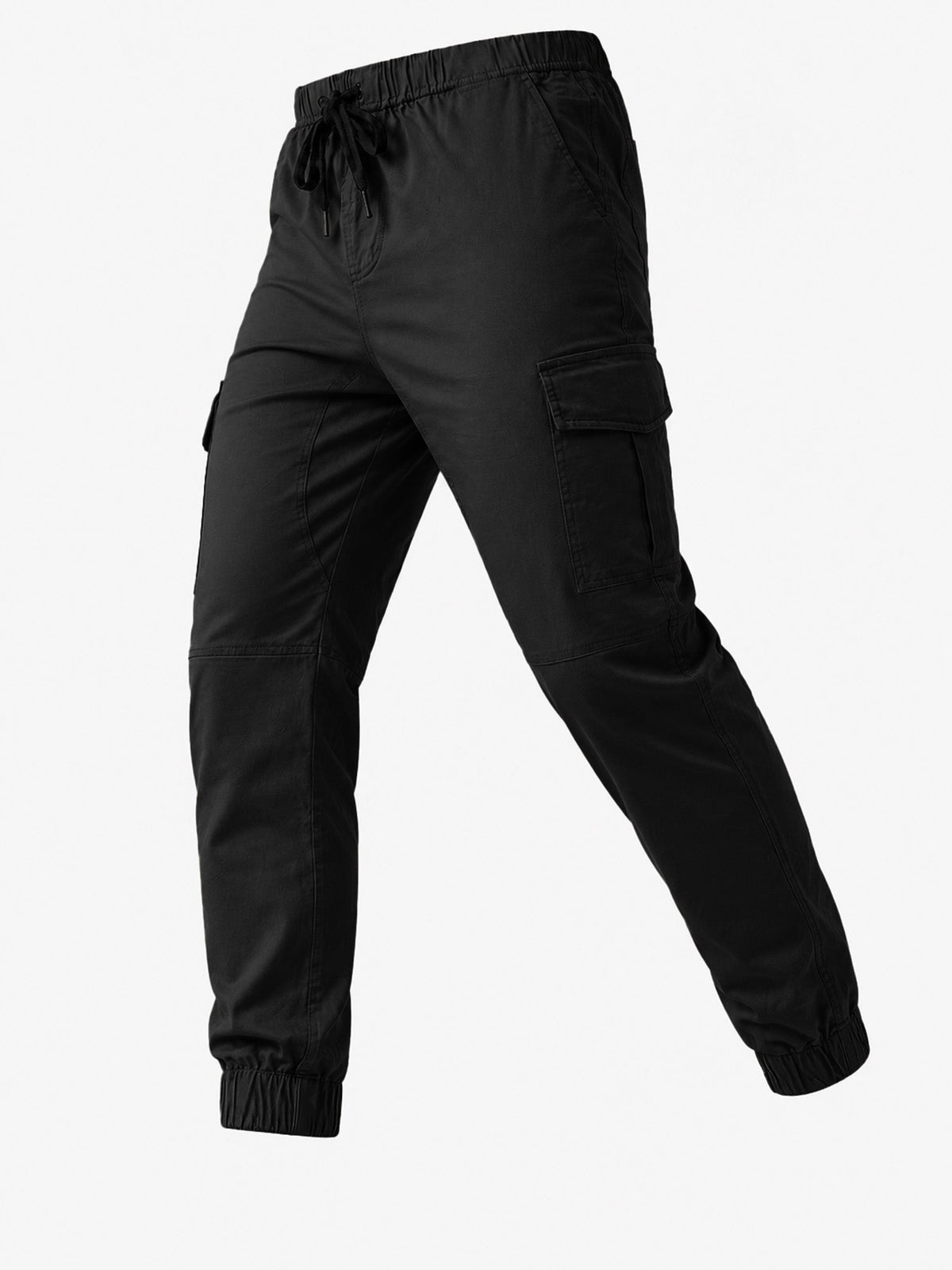 Dokotoo Men Men's Cotton Cargo Joggers Slim Fit Work Pants