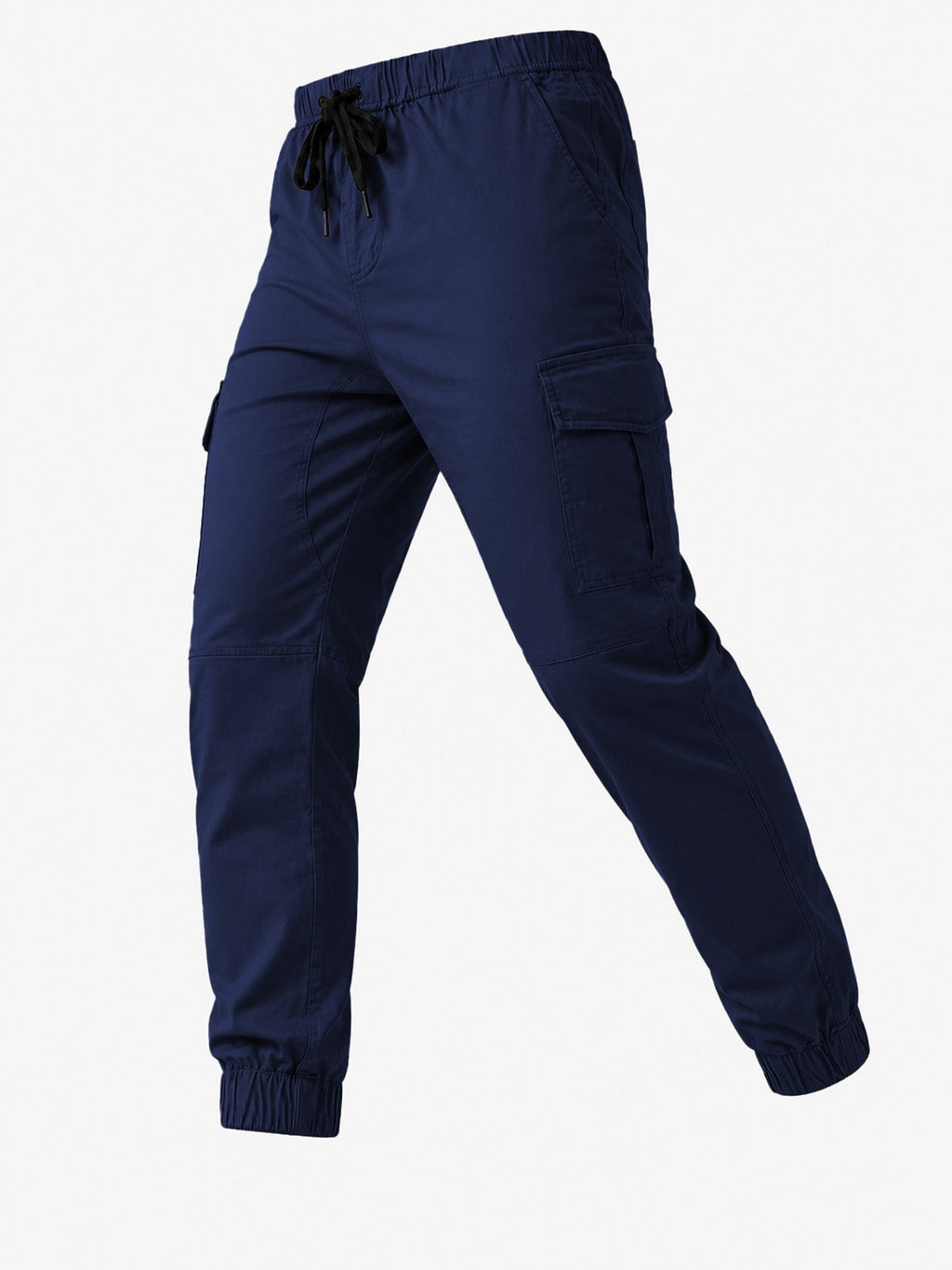 Dokotoo Men Men's Cotton Cargo Joggers Slim Fit Work Pants